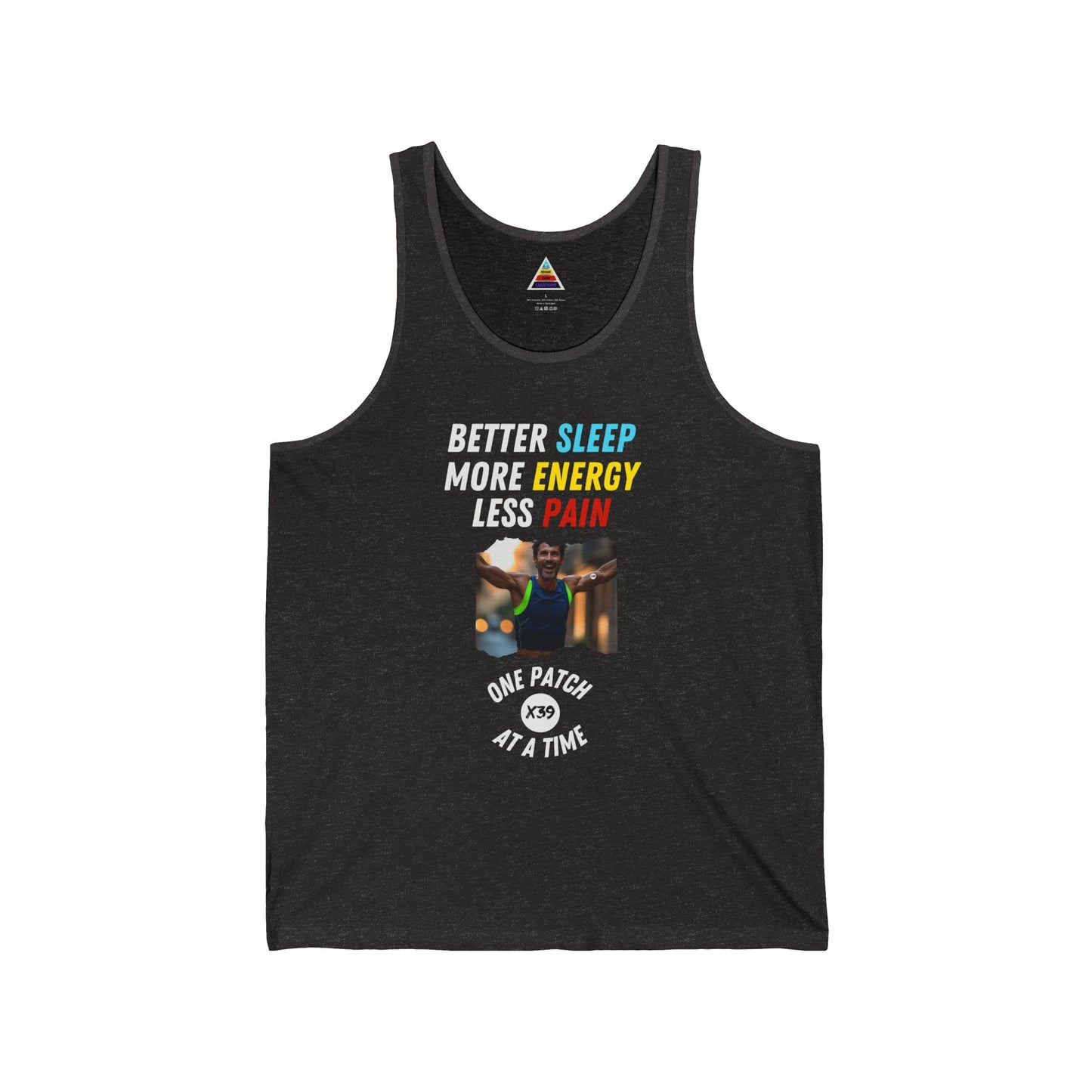One Patch at a Time Unisex Jersey Tank