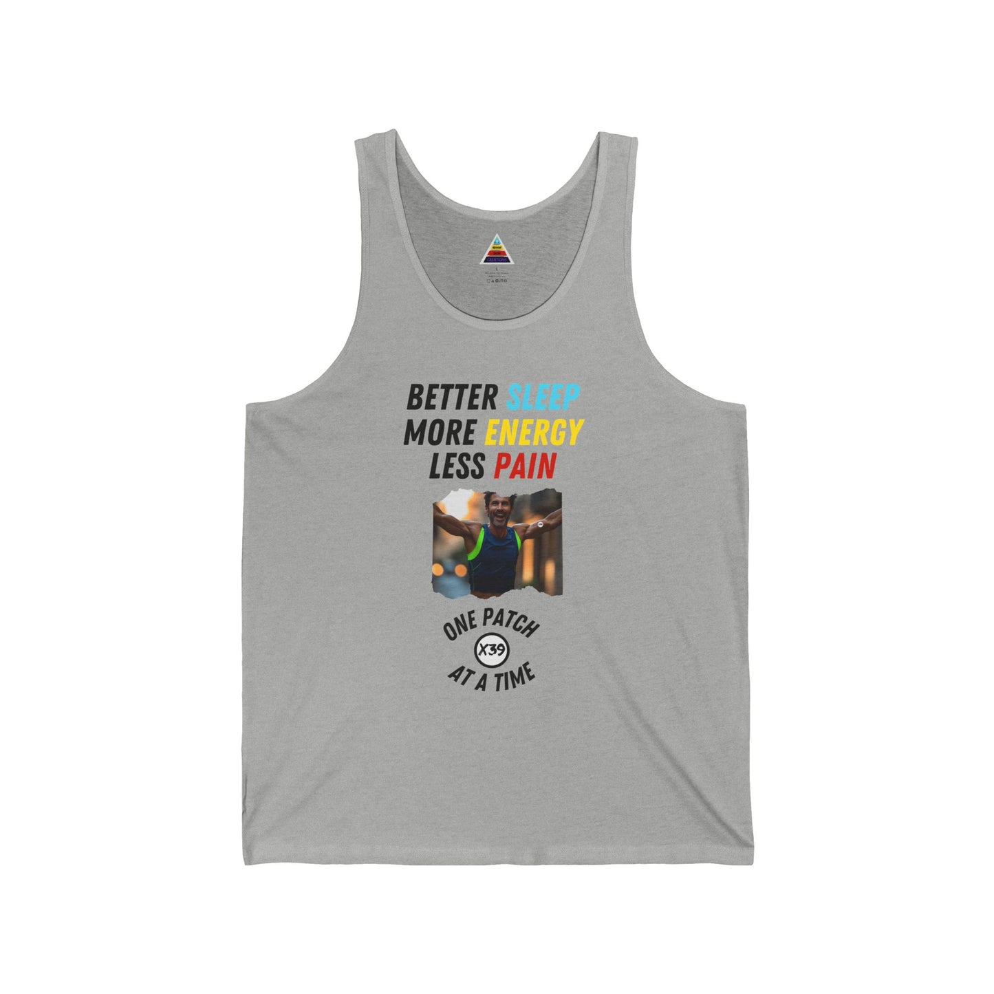 One Patch at a Time Unisex Jersey Tank