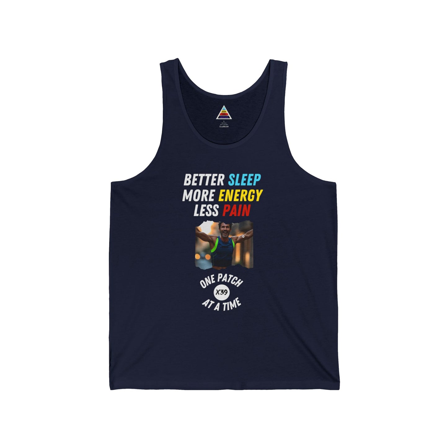 One Patch at a Time Unisex Jersey Tank