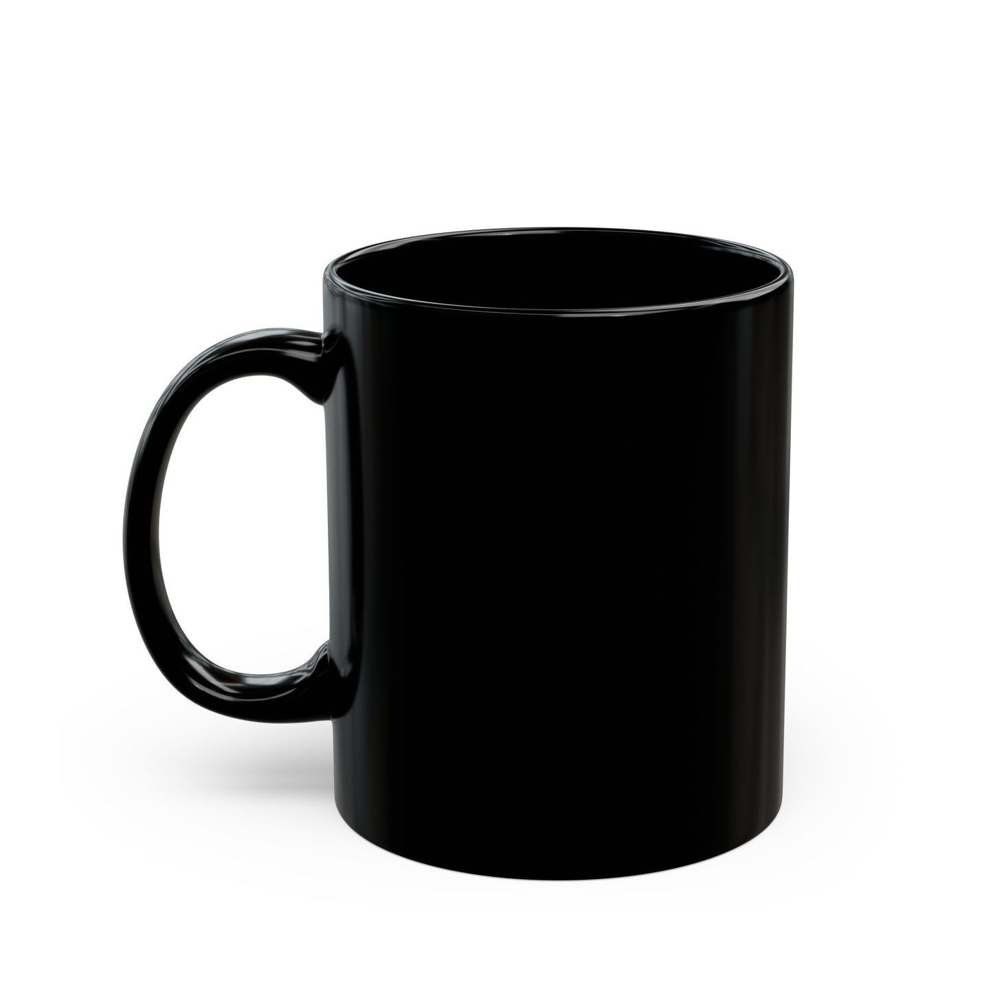 Black Mug with Logo (11oz, 15oz)
