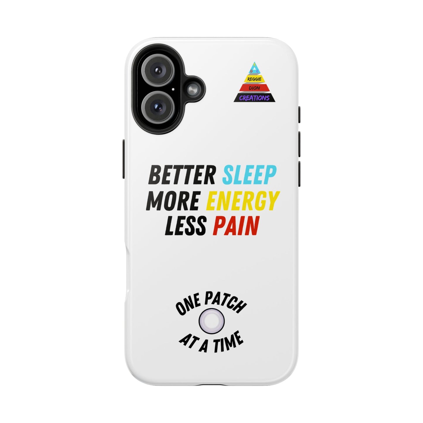 One Patch at a Time Tough Phone Cases