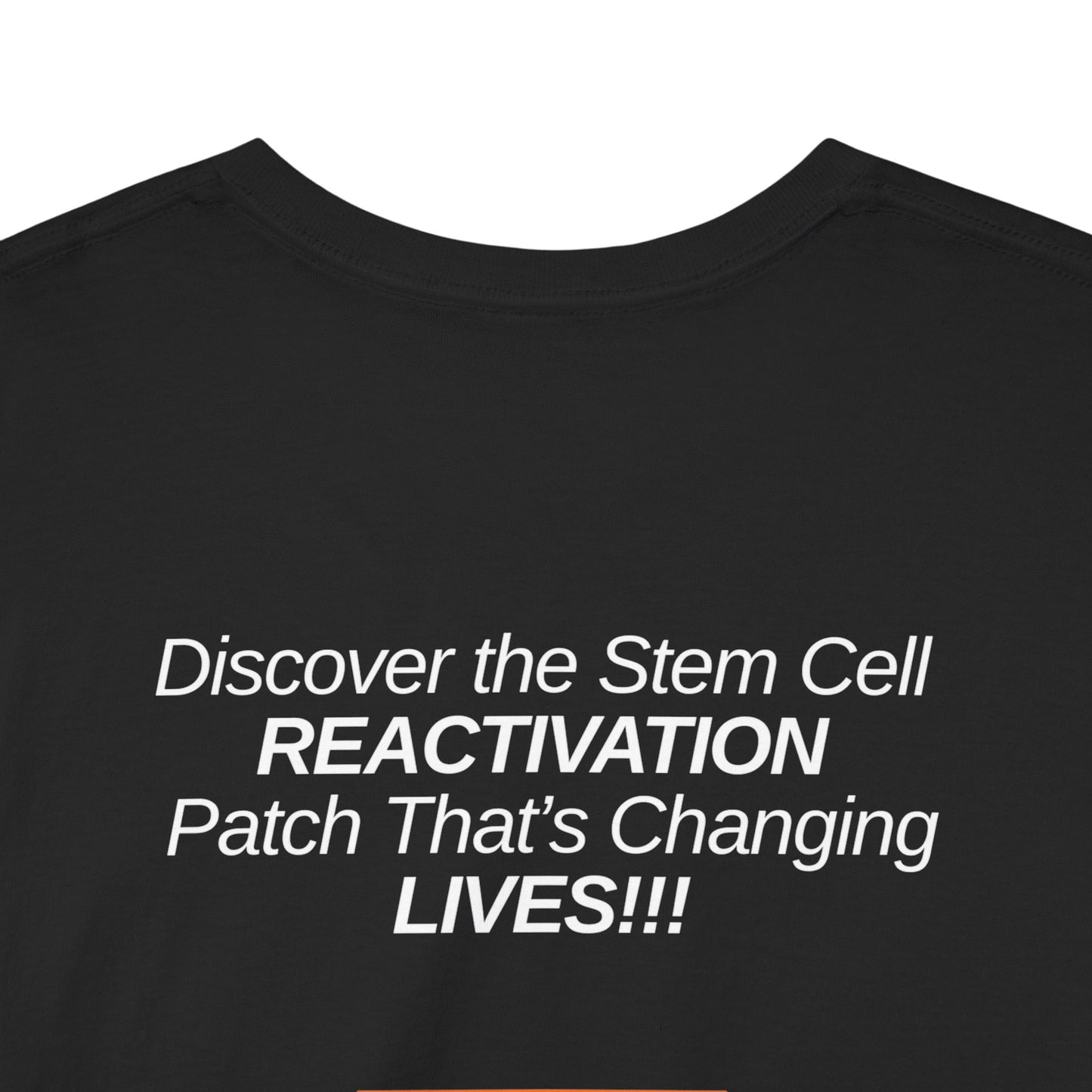 Unisex Tee for Stem Cell Reactivation Patch