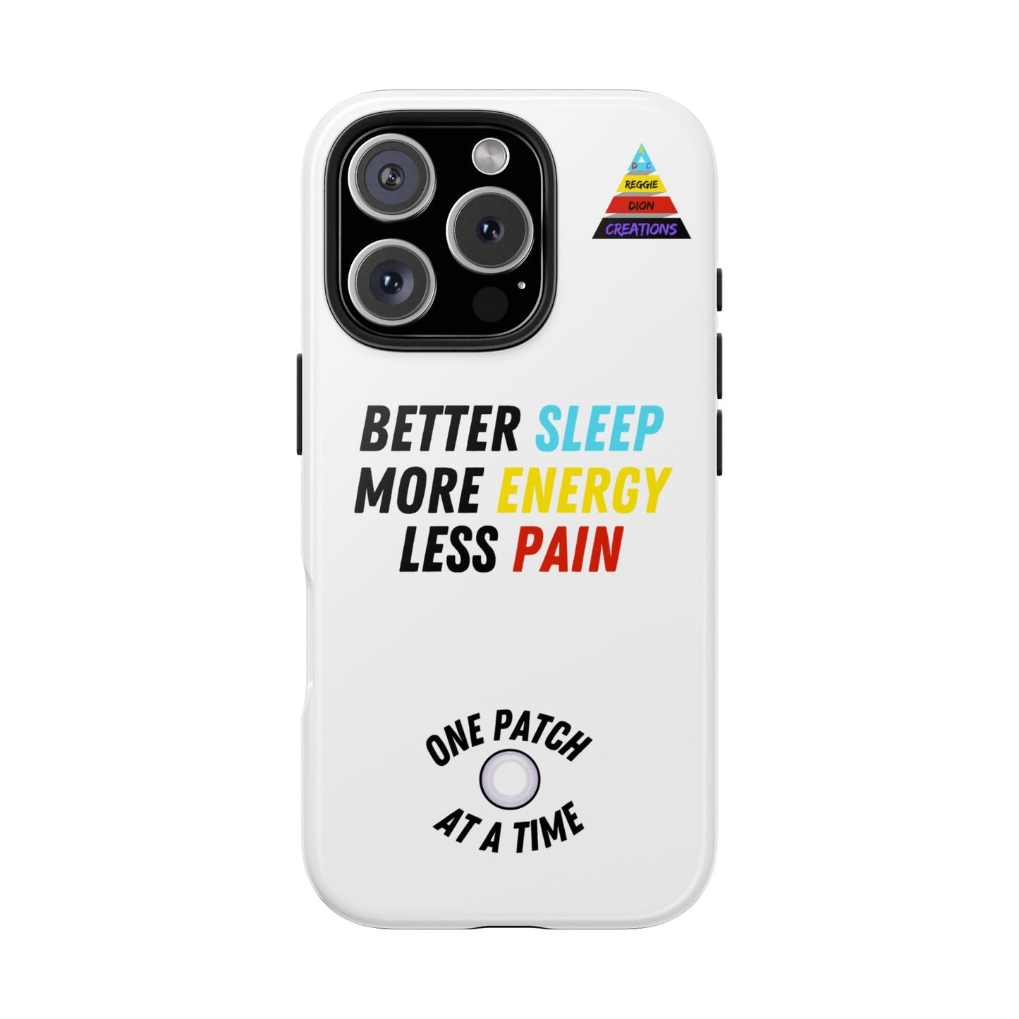 One Patch at a Time Tough Phone Cases