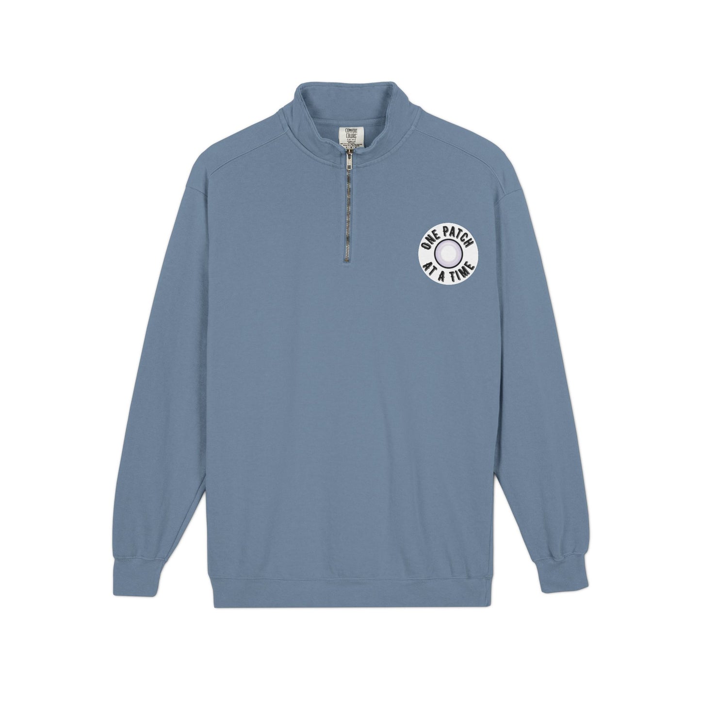 One Patch At A Time Unisex Adult Quarter-Zip Sweatshirt