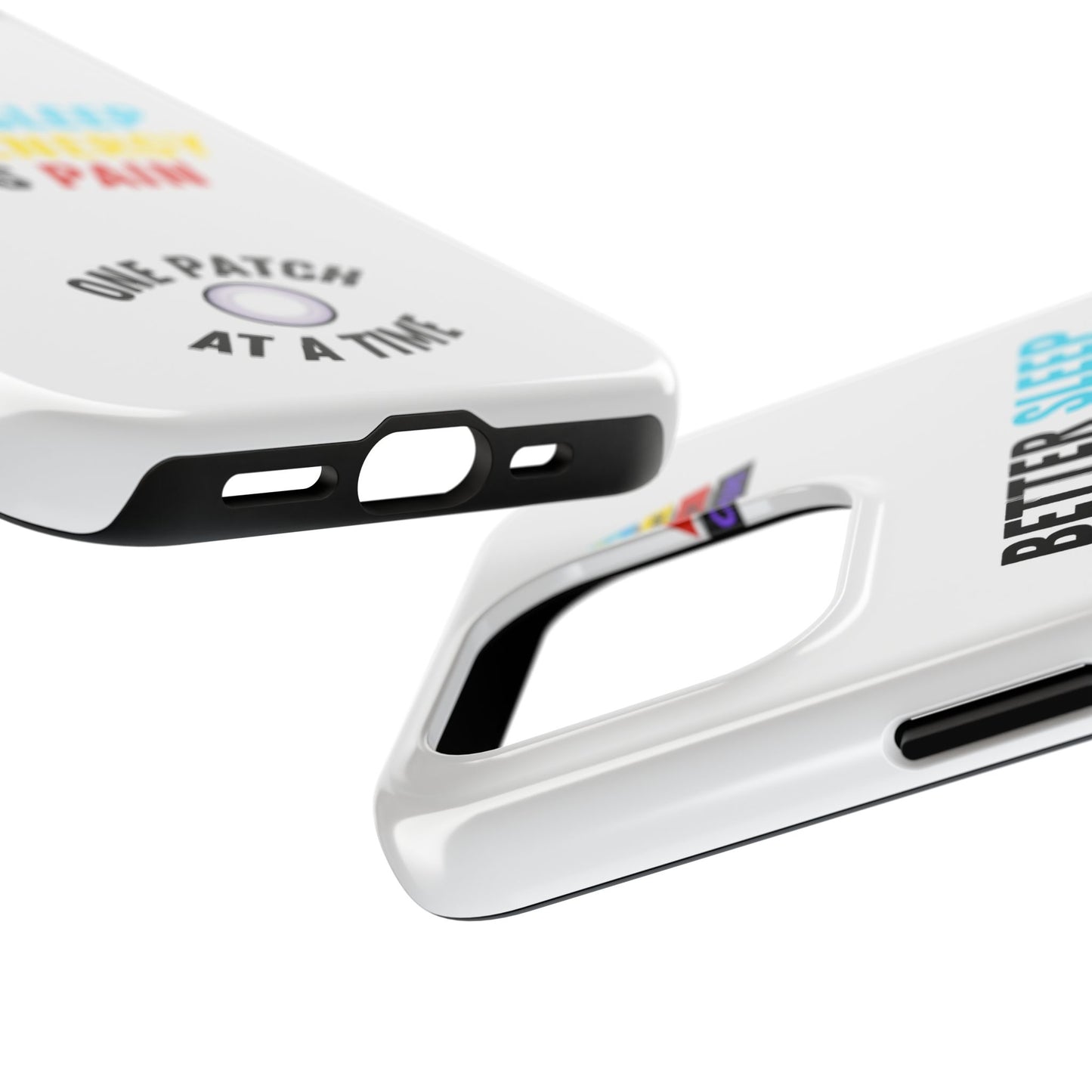 One Patch at a Time Tough Phone Cases