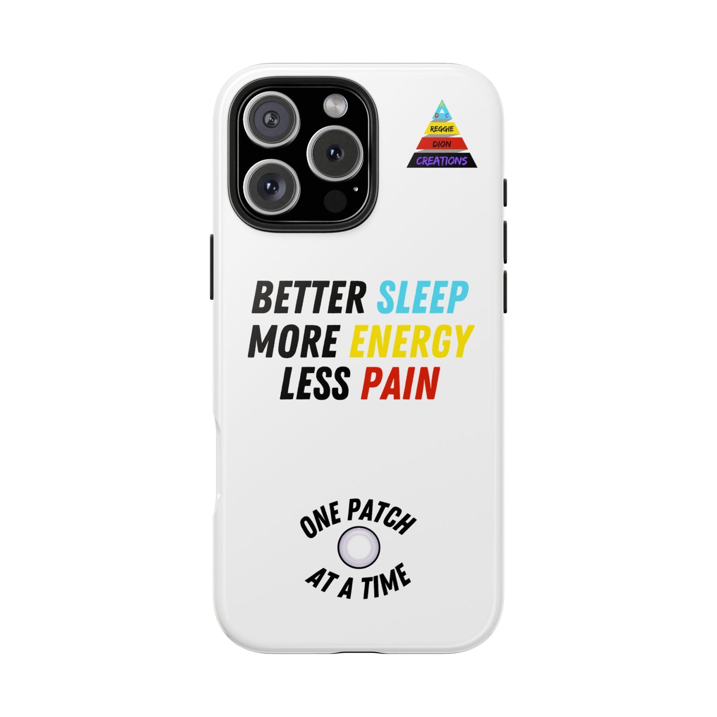 One Patch at a Time Tough Phone Cases