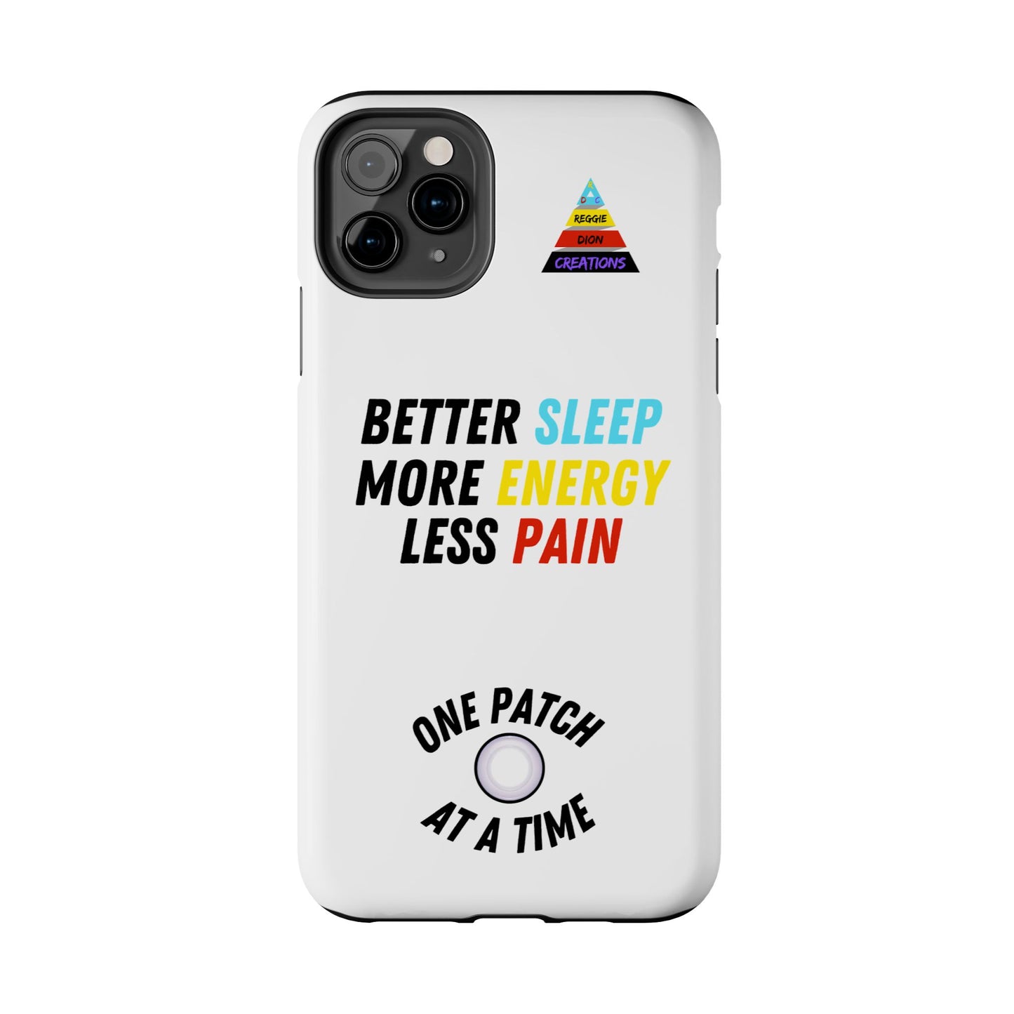 One Patch at a Time Tough Phone Cases