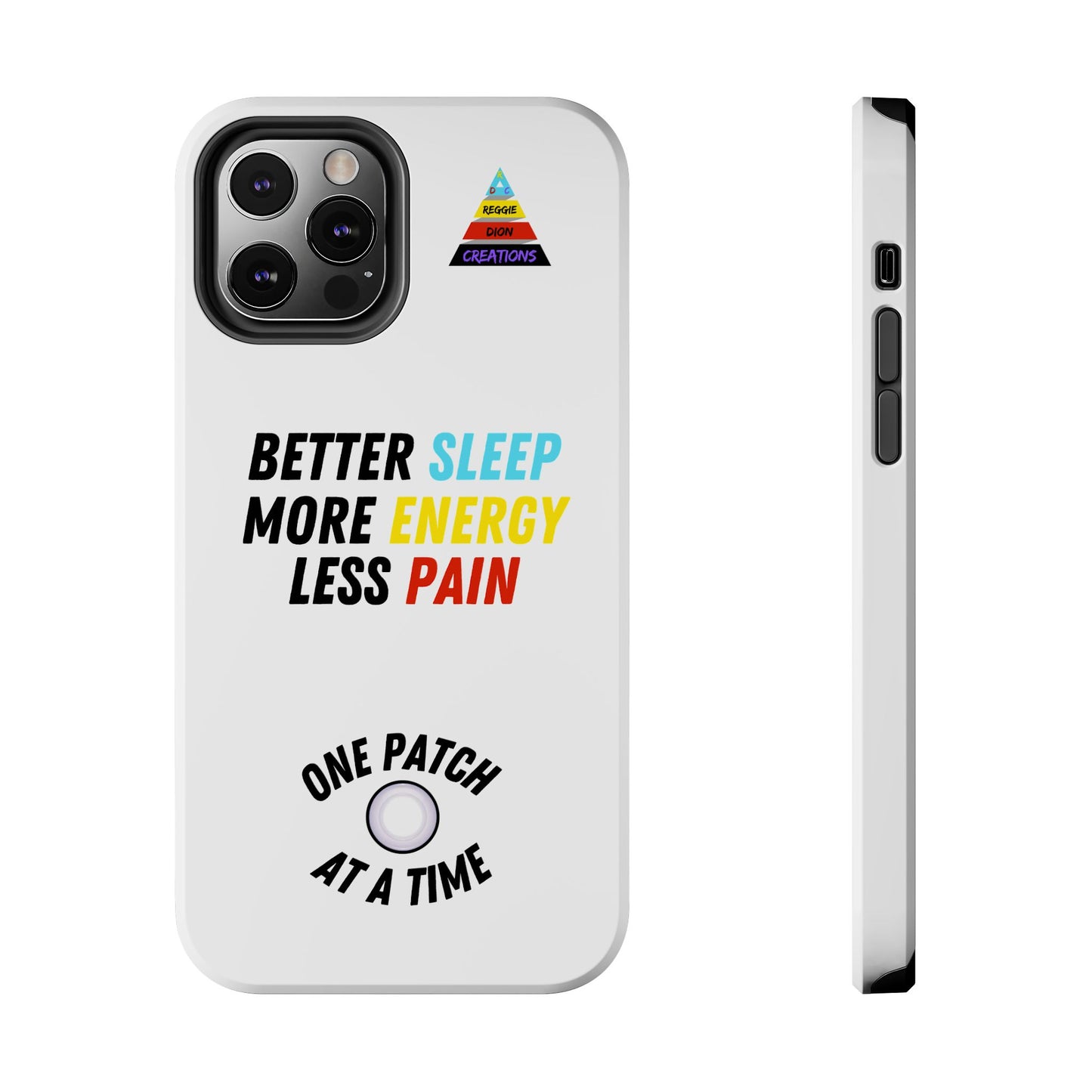 One Patch at a Time Tough Phone Cases