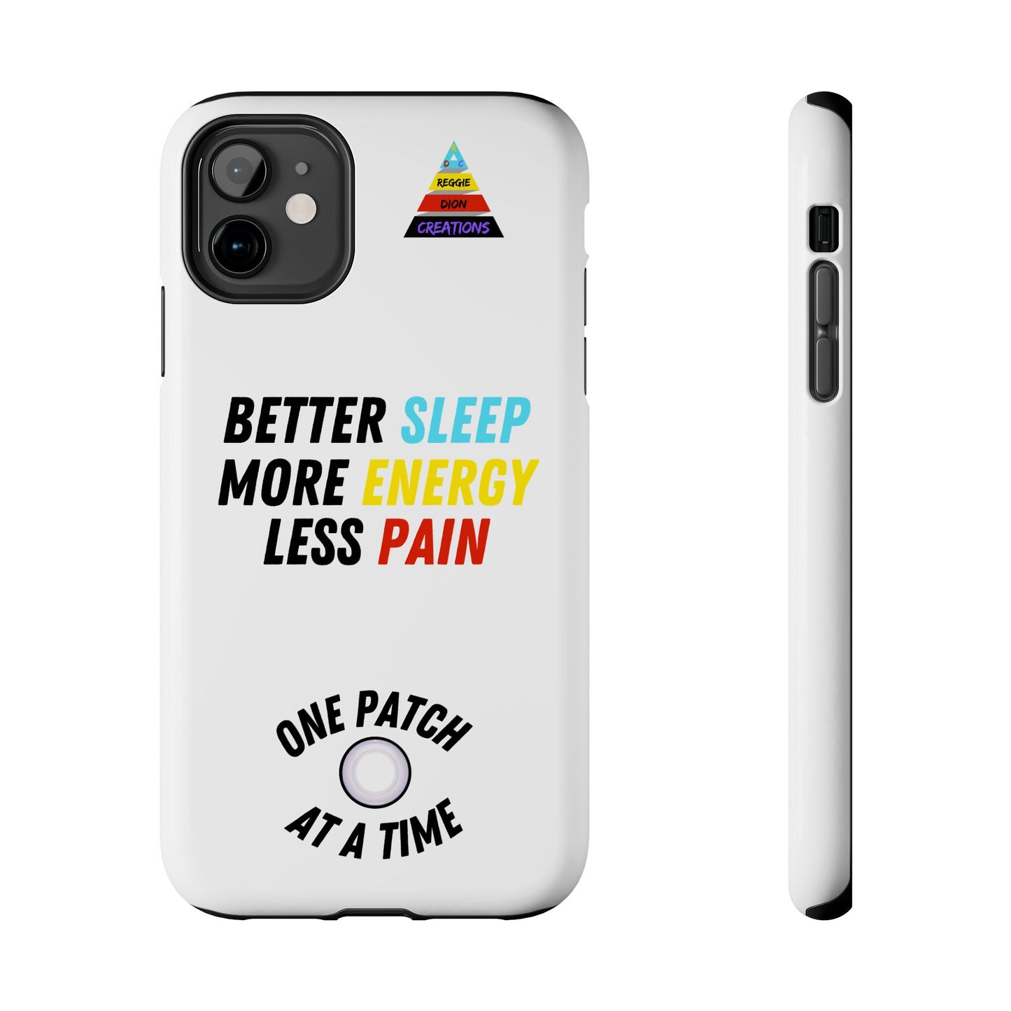 One Patch at a Time Tough Phone Cases