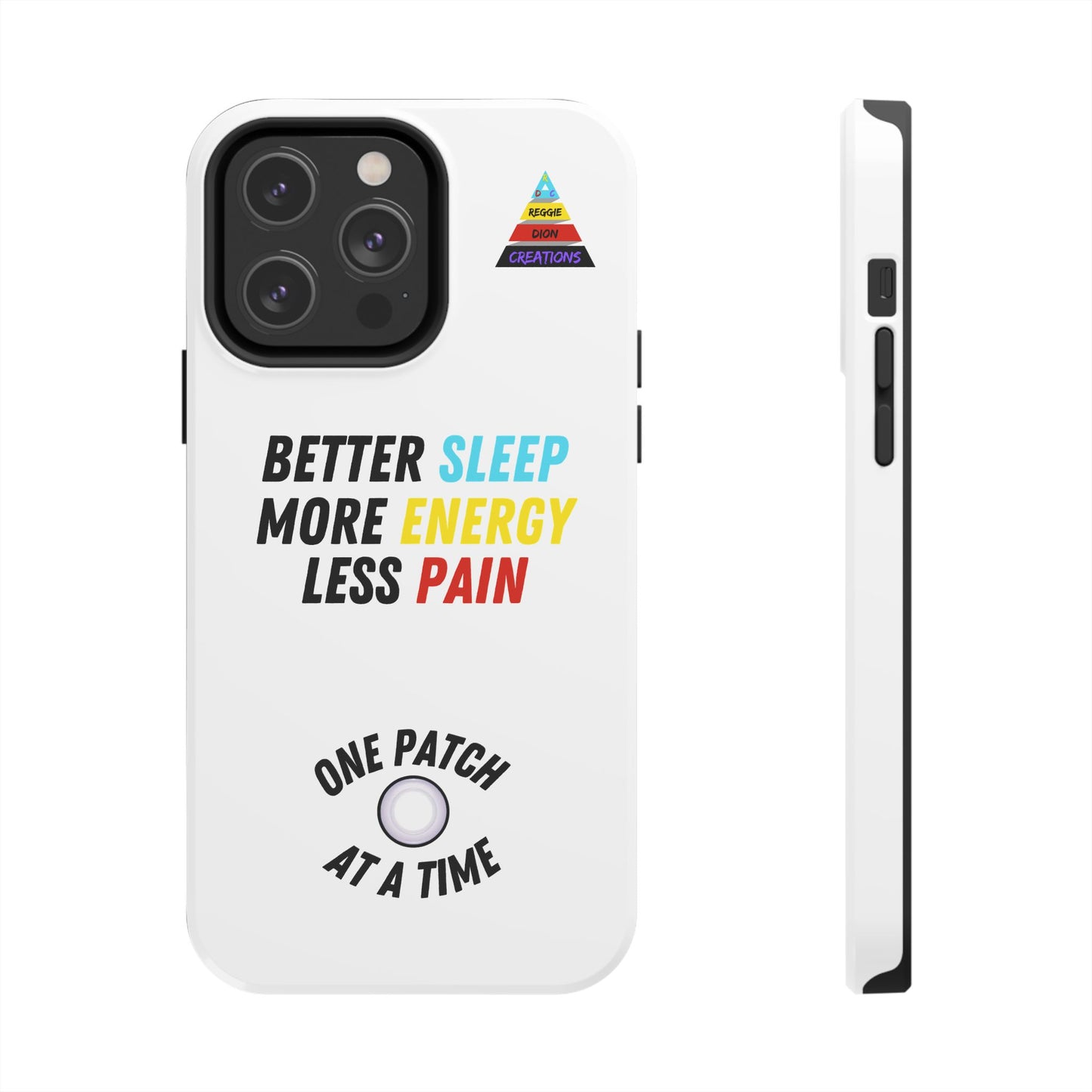 One Patch at a Time Tough Phone Cases