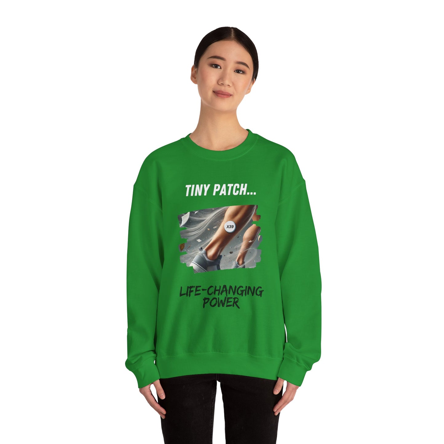 Stem Cell Reactivation Patch Crewneck Sweatshirt