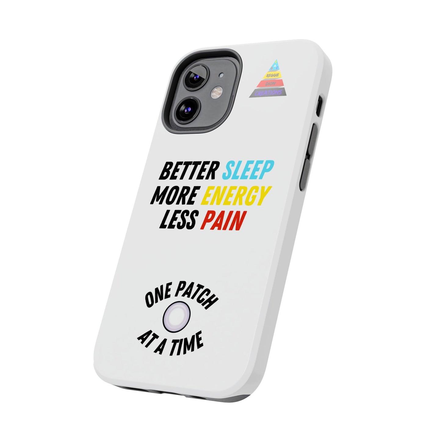 One Patch at a Time Tough Phone Cases