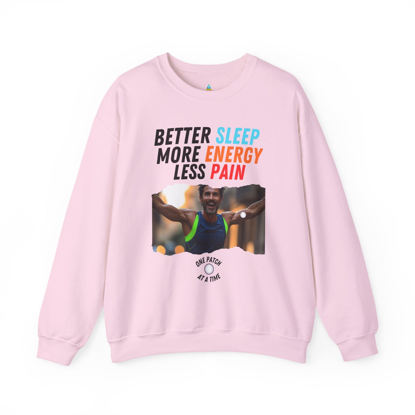 One Patch at a Time Crewneck Sweatshirt