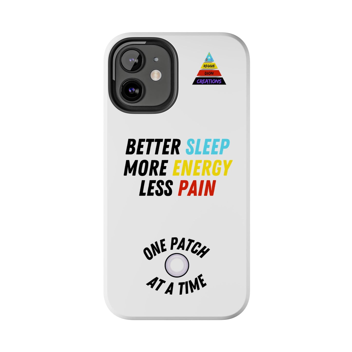 One Patch at a Time Tough Phone Cases