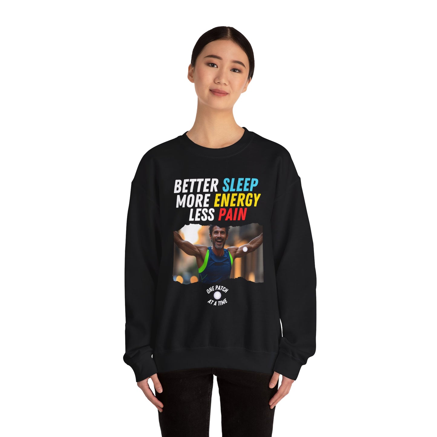 One Patch at a Time Crewneck Sweatshirt
