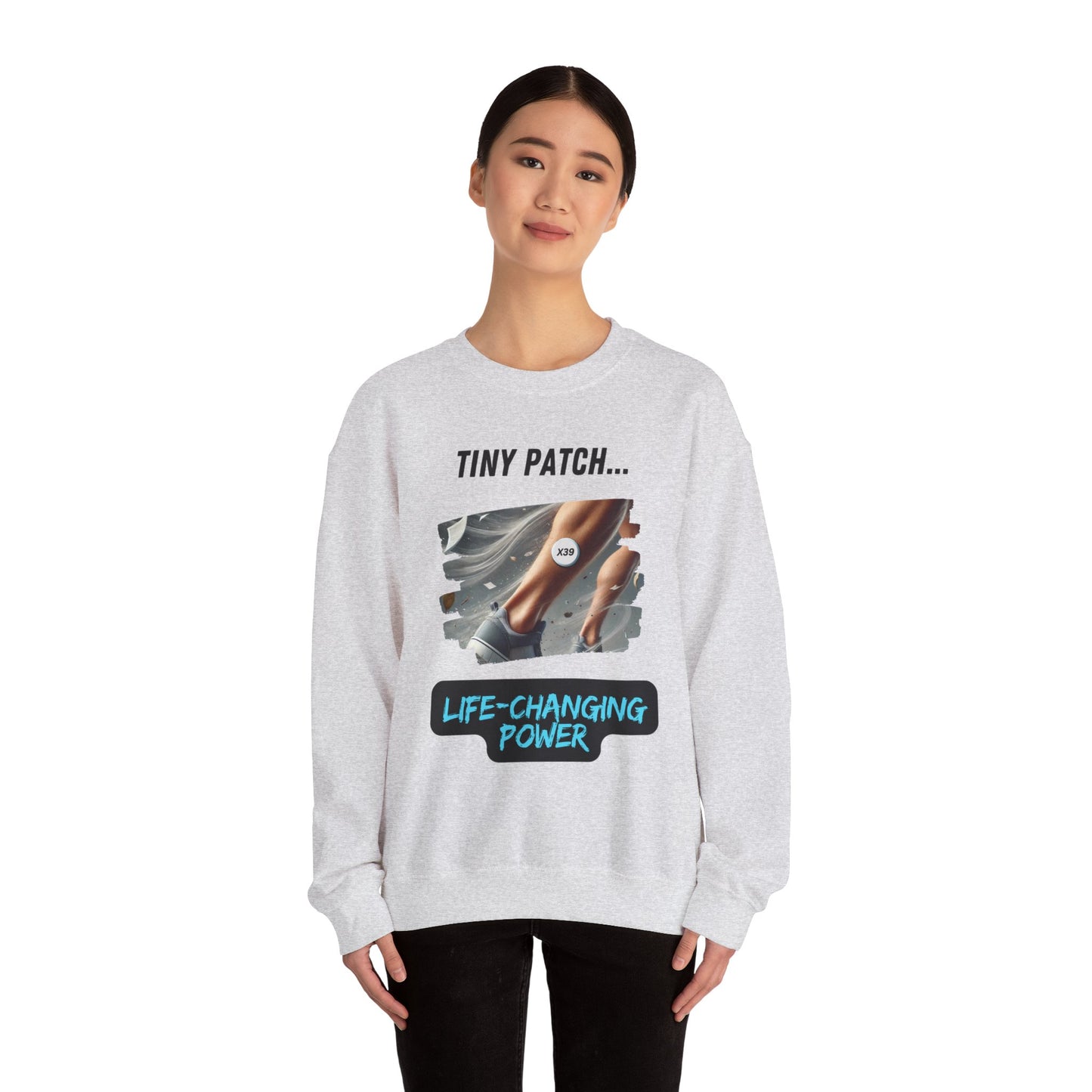 Stem Cell Reactivation Patch Crewneck Sweatshirt