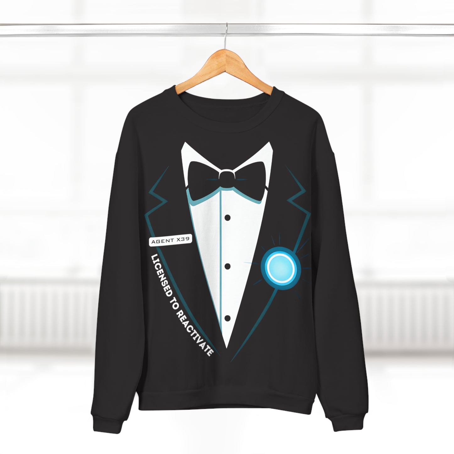 Licensed to Reactivate Unisex Crew Neck Sweatshirt (EU)