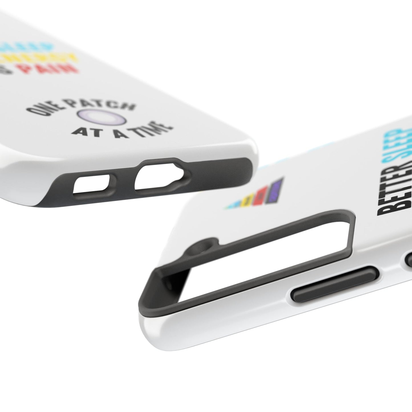 One Patch at a Time Tough Phone Cases