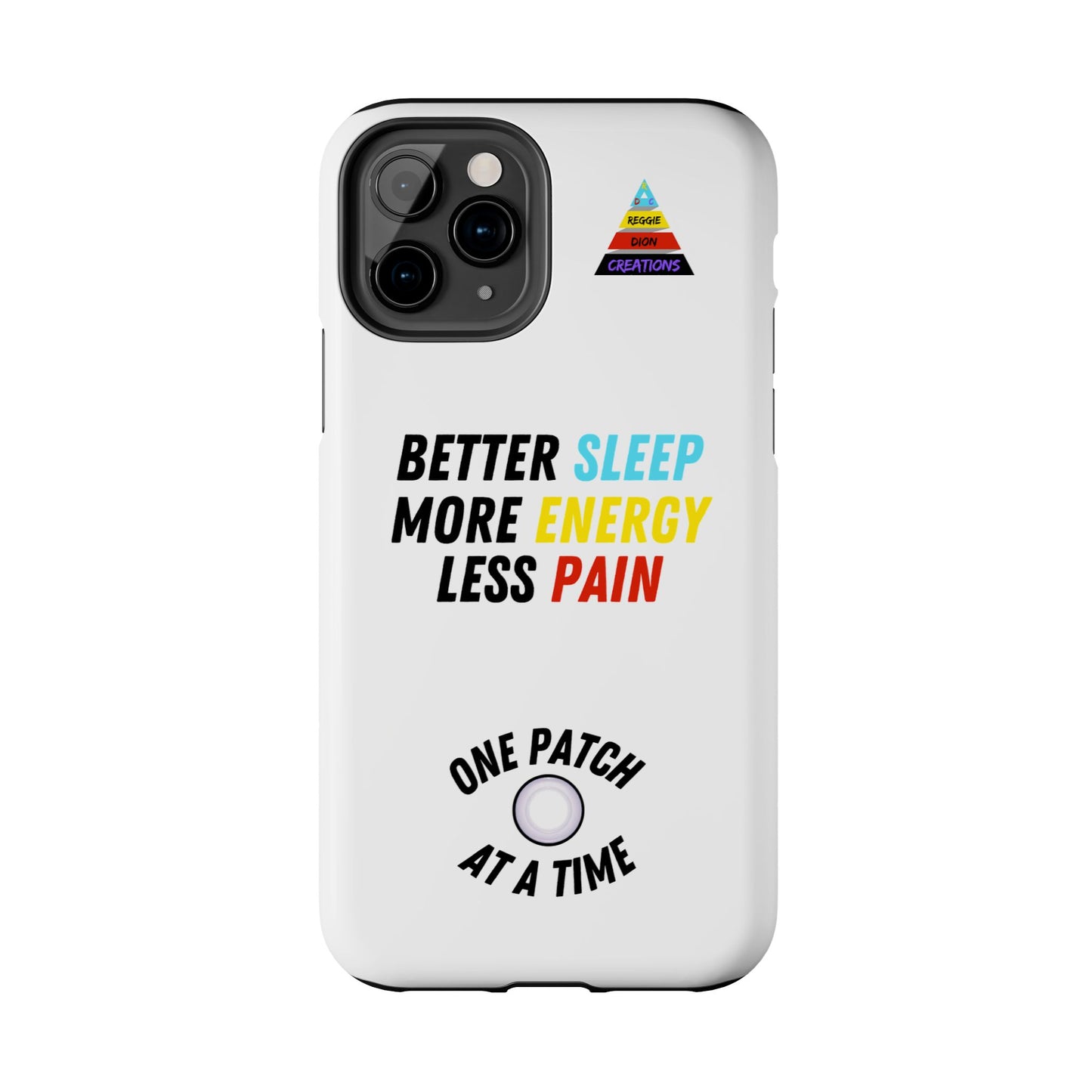 One Patch at a Time Tough Phone Cases
