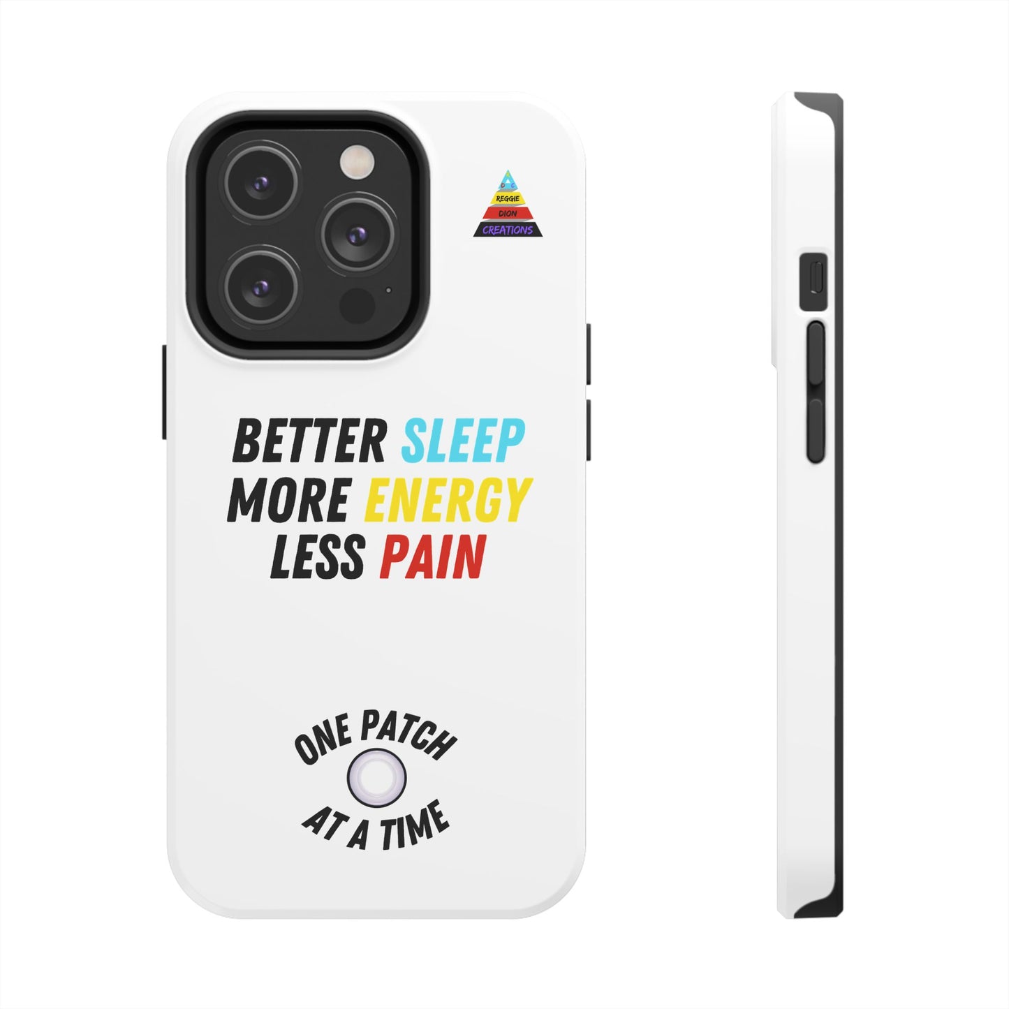 One Patch at a Time Tough Phone Cases