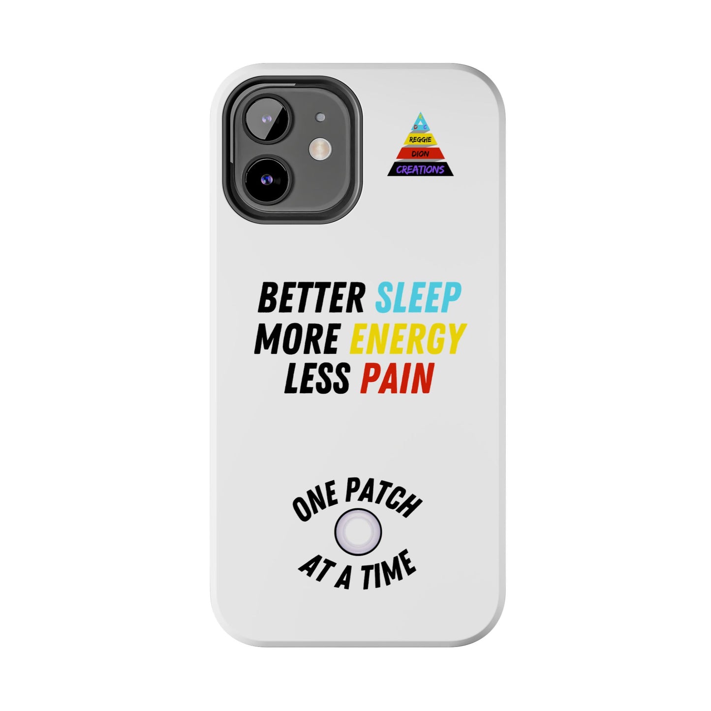 One Patch at a Time Tough Phone Cases