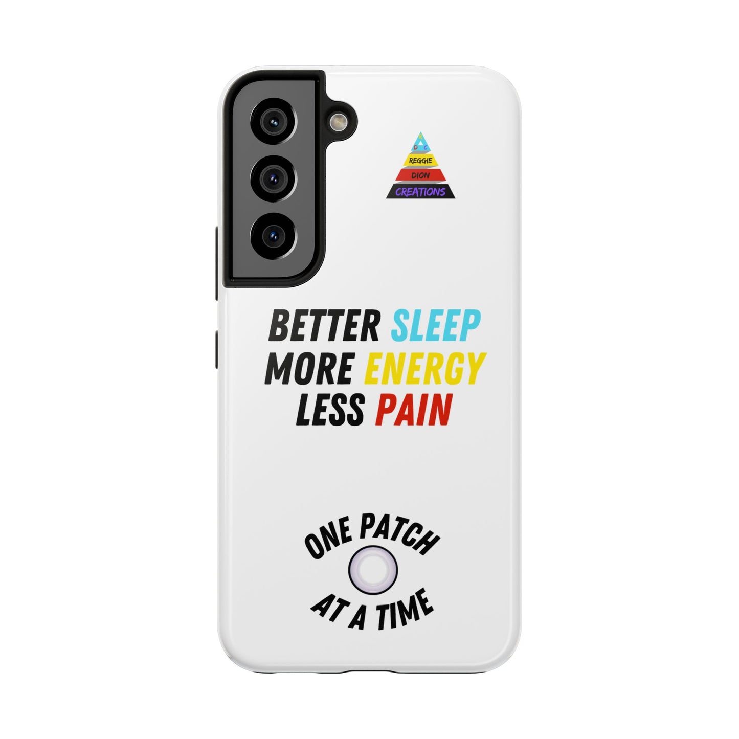 One Patch at a Time Tough Phone Cases