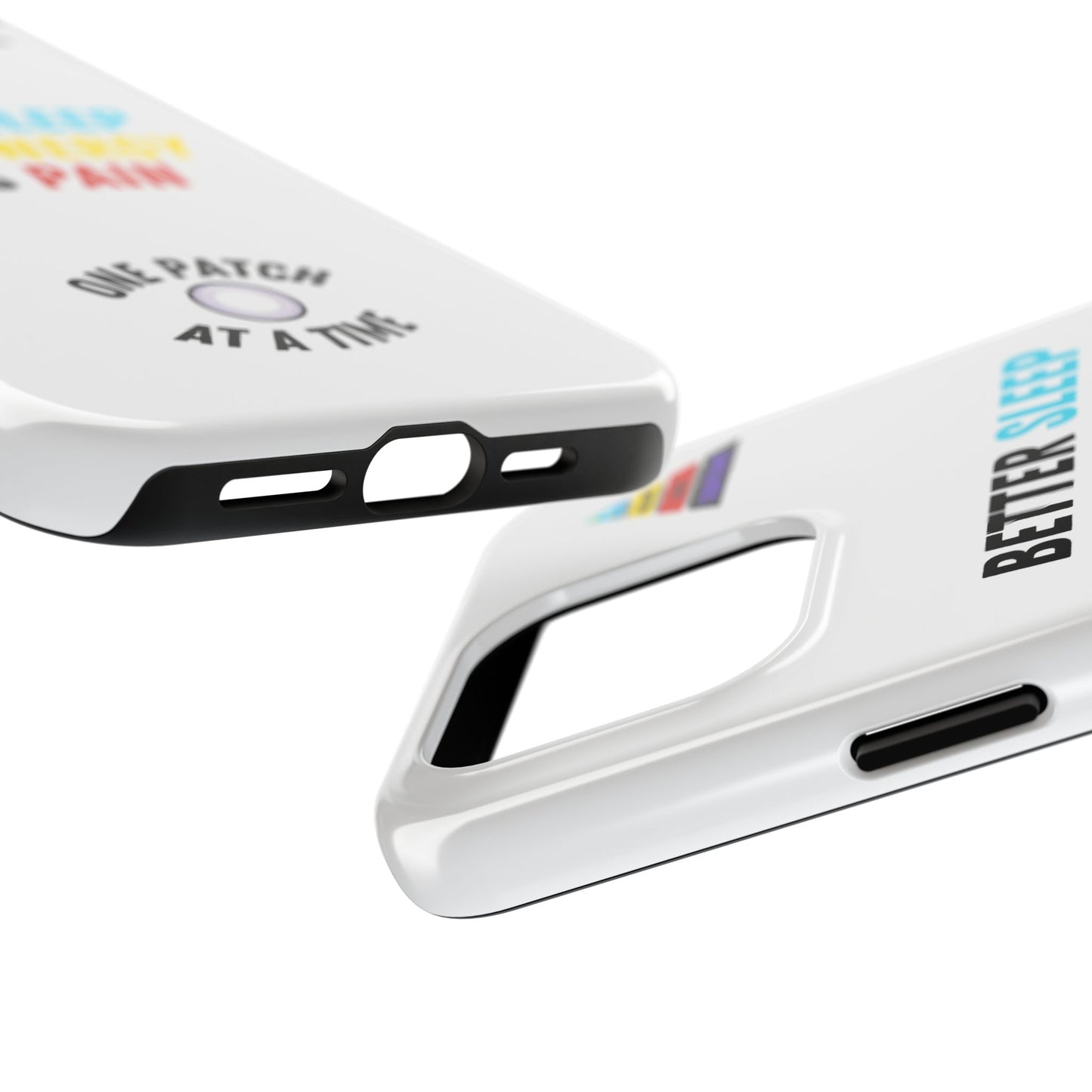 One Patch at a Time Tough Phone Cases