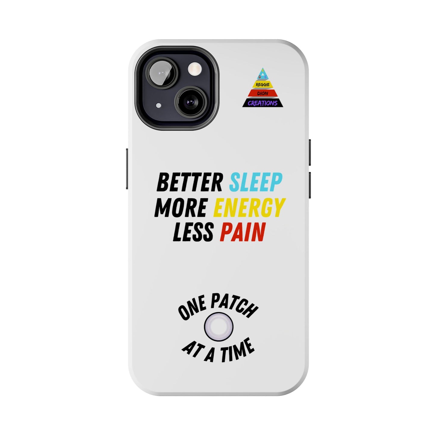 One Patch at a Time Tough Phone Cases