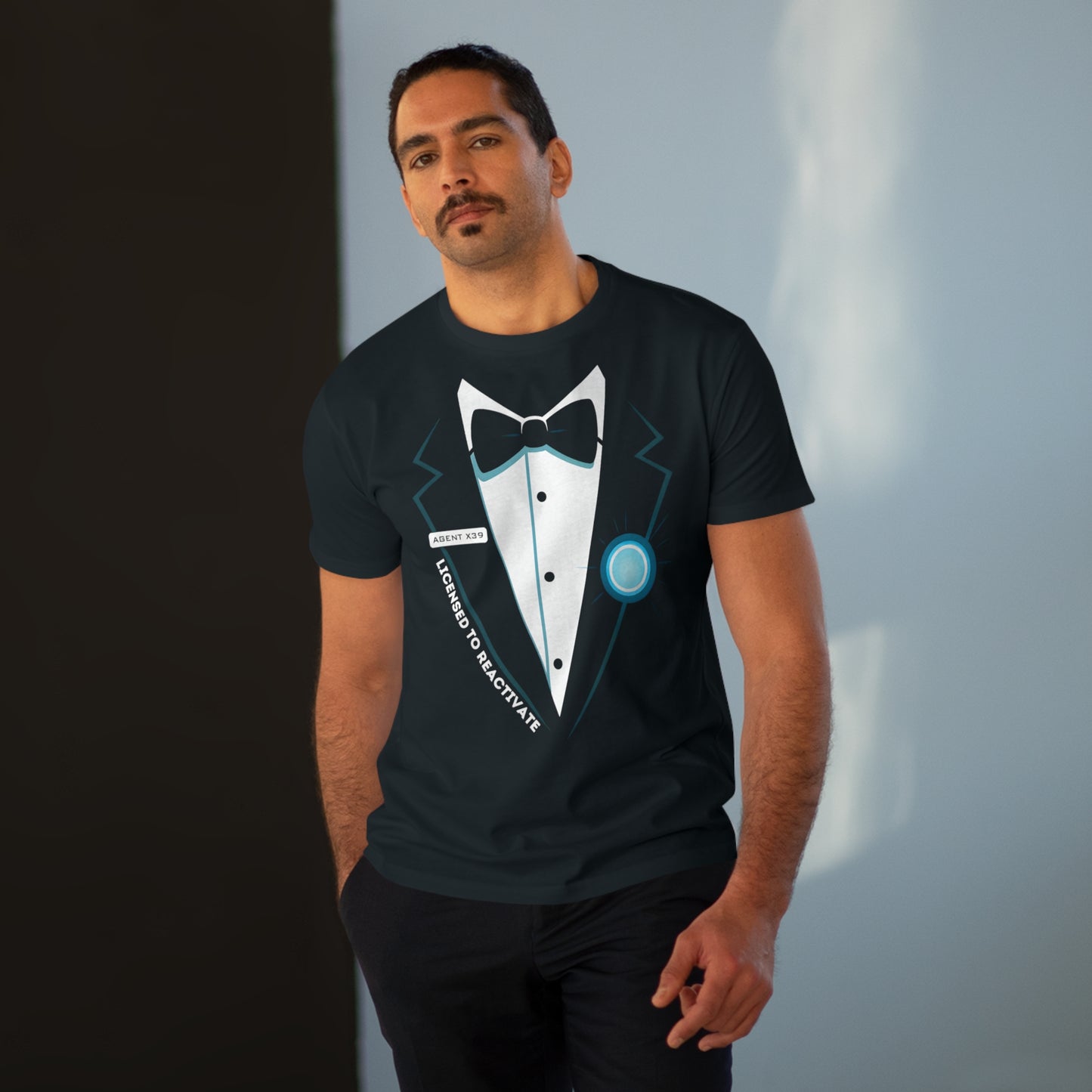 Licensed to Reactivate Men's Modern-fit Tee