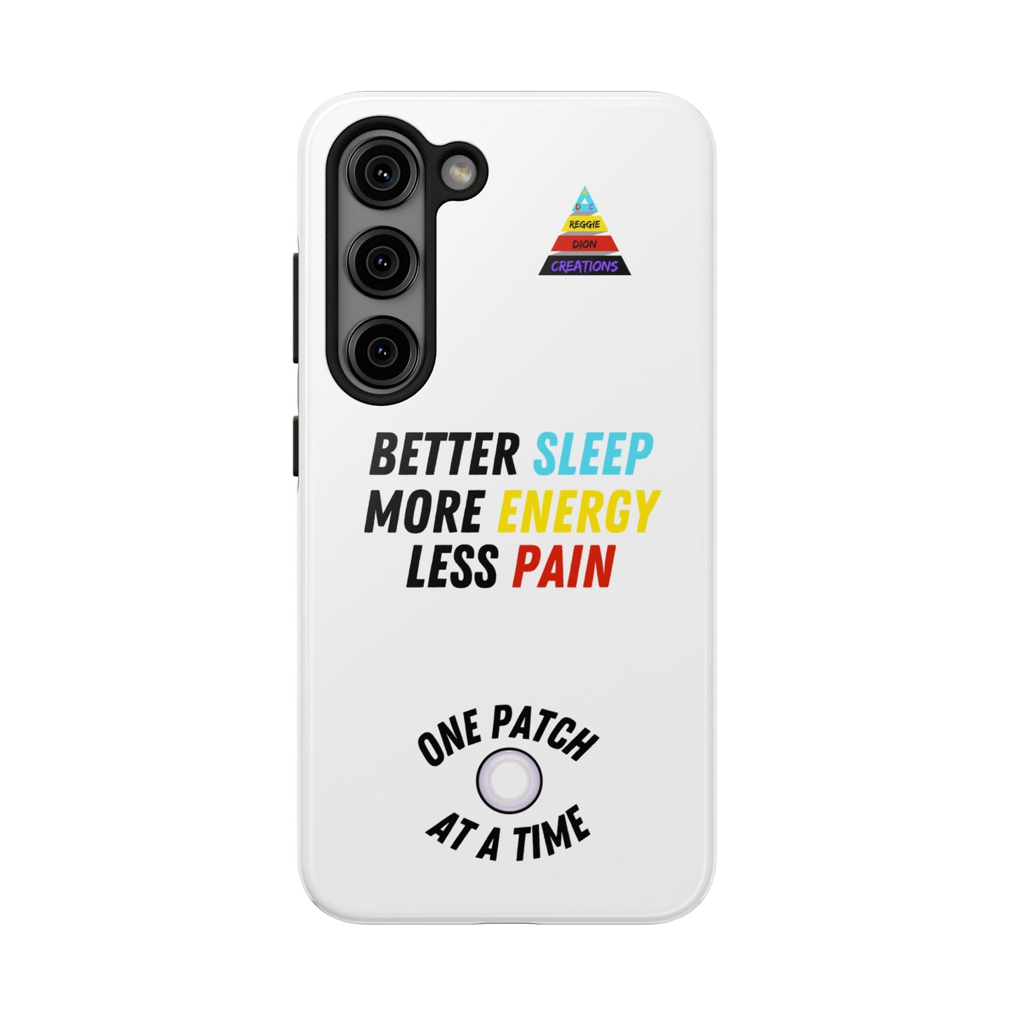 One Patch at a Time Tough Phone Cases