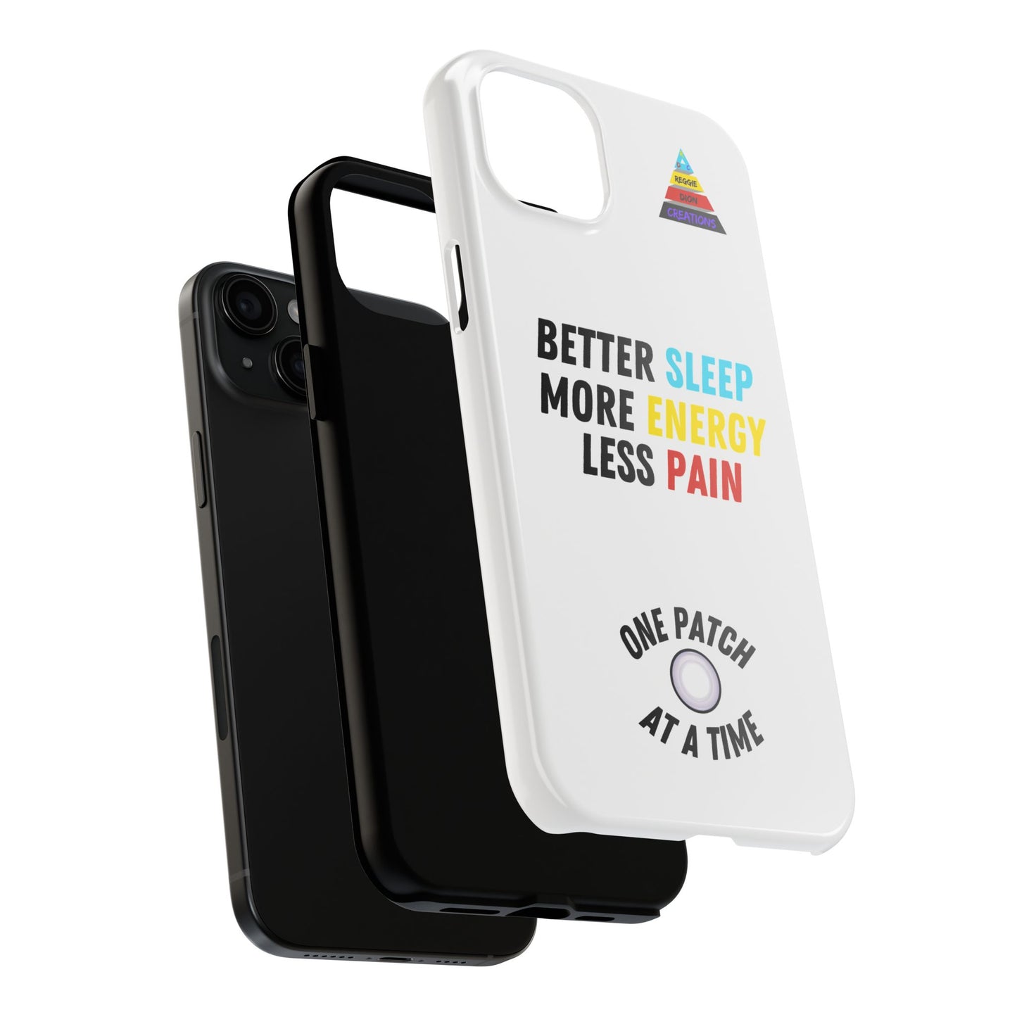 One Patch at a Time Tough Phone Cases