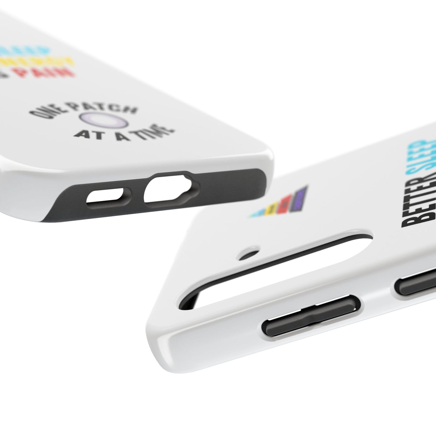 One Patch at a Time Tough Phone Cases