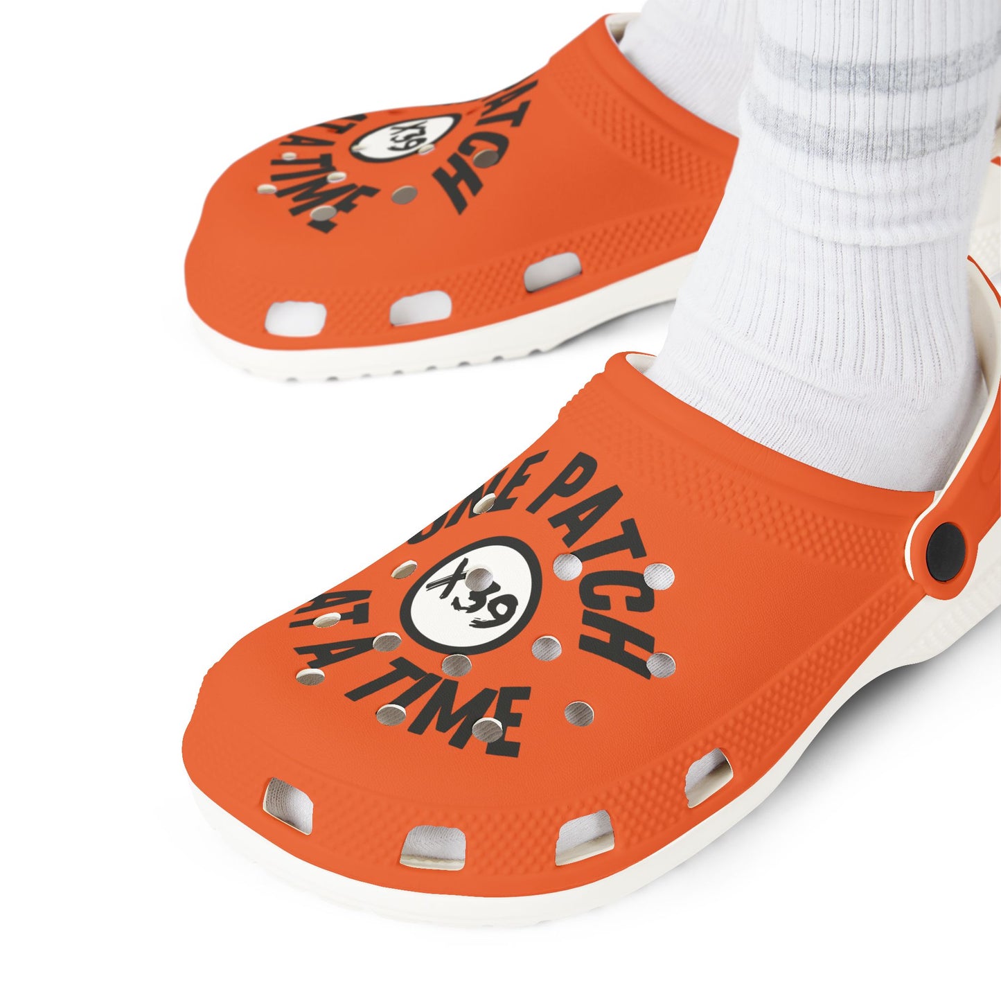 One Patch at a Time... Foam Rubber Shoes (AOP)