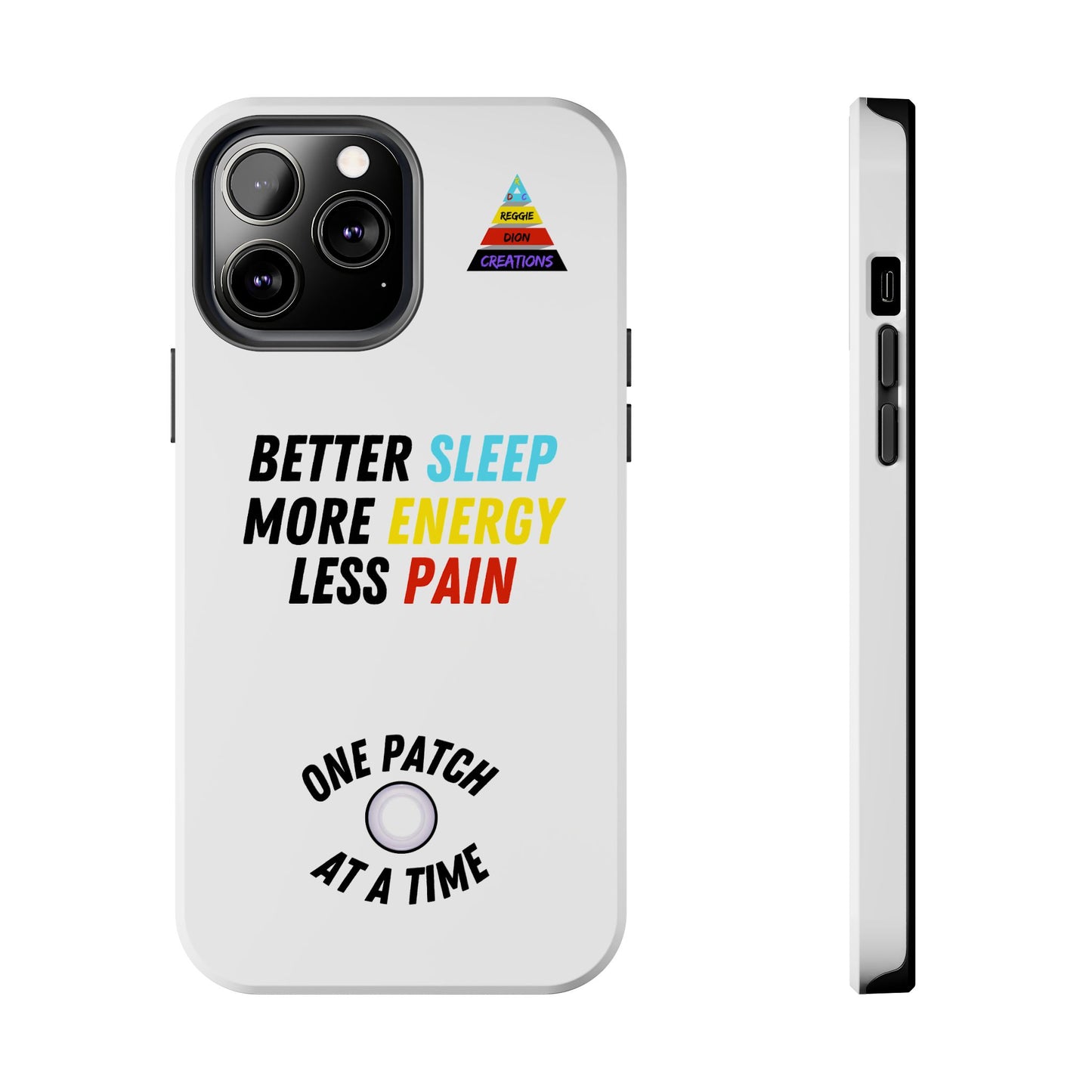 One Patch at a Time Tough Phone Cases