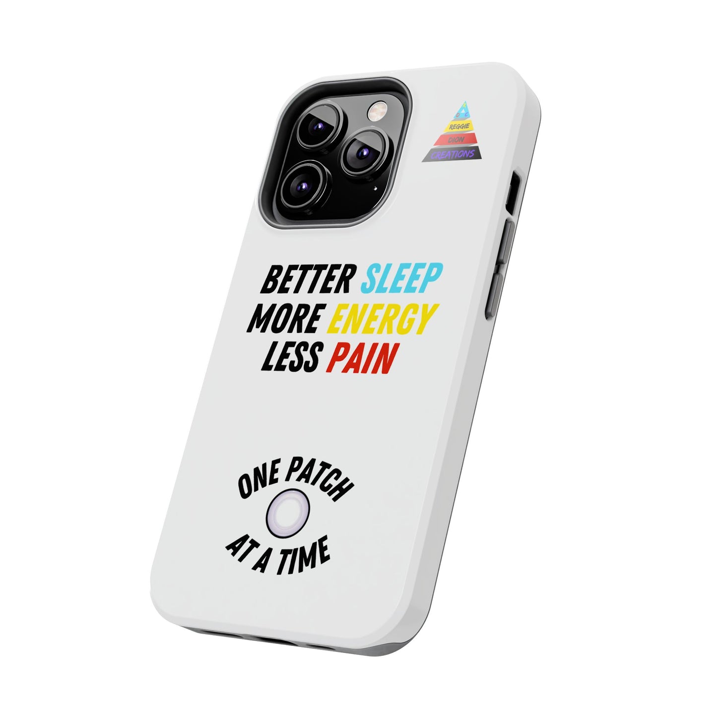 One Patch at a Time Tough Phone Cases