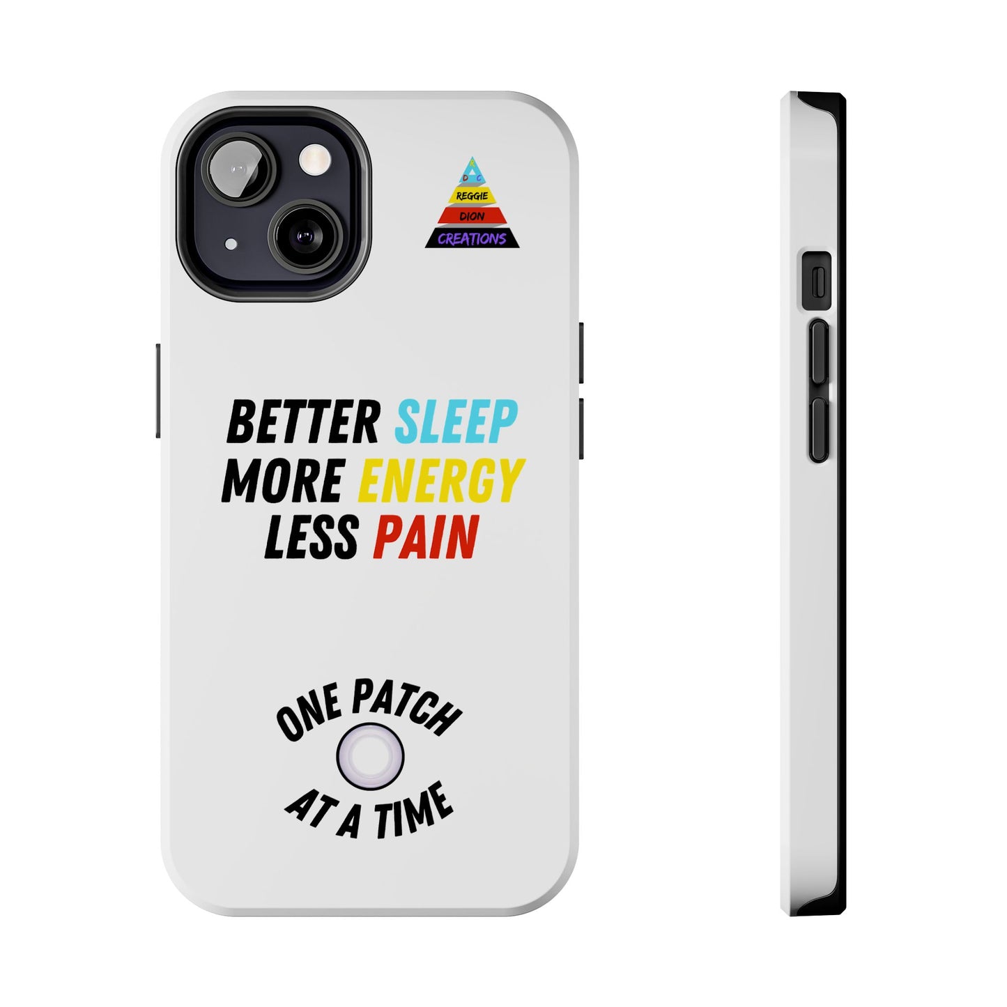 One Patch at a Time Tough Phone Cases