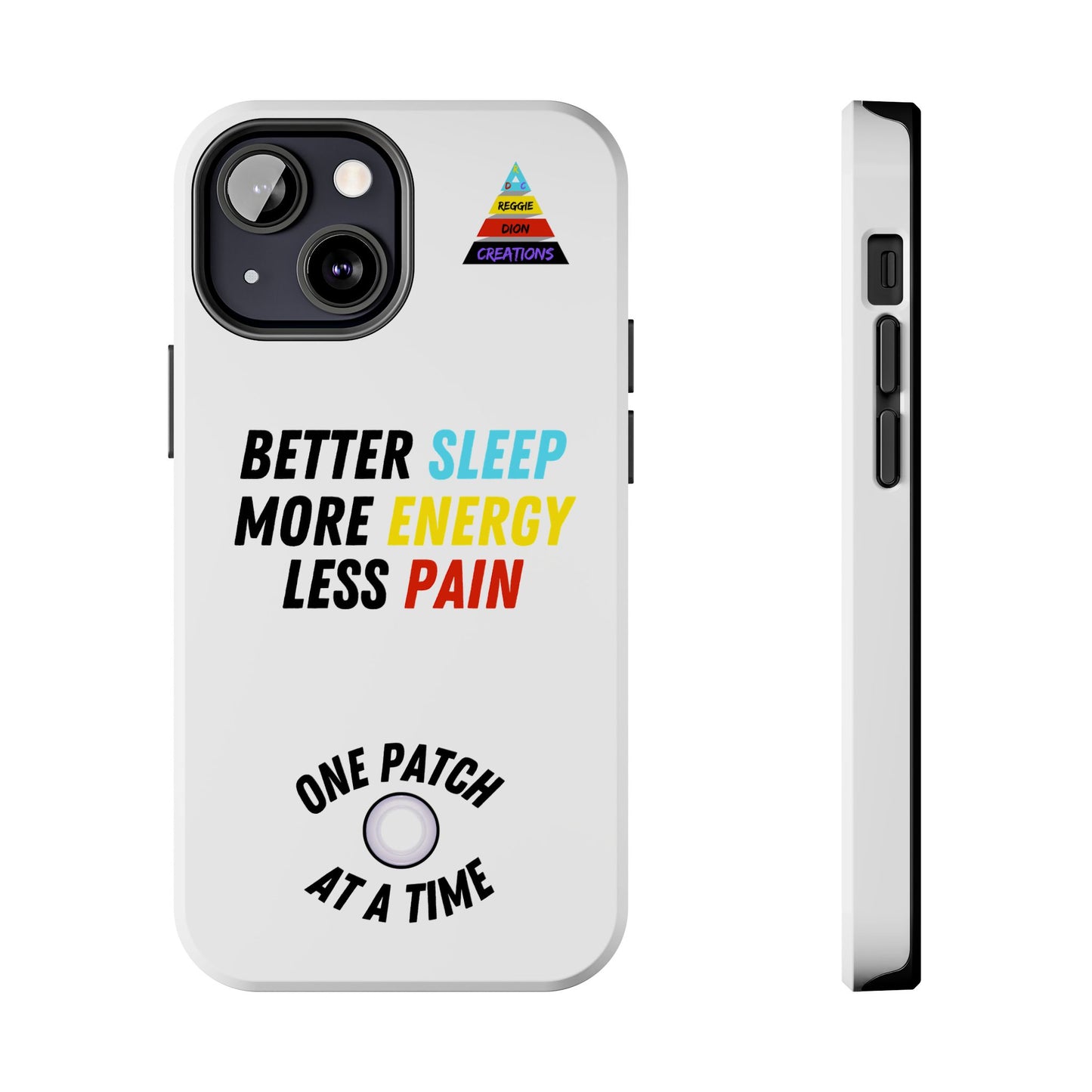 One Patch at a Time Tough Phone Cases
