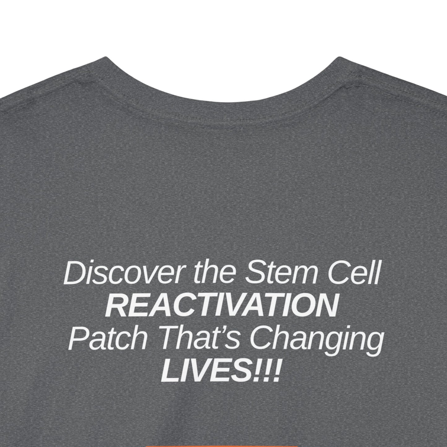 Unisex Tee for Stem Cell Reactivation Patch