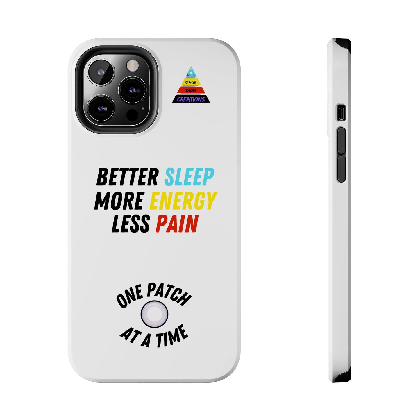 One Patch at a Time Tough Phone Cases