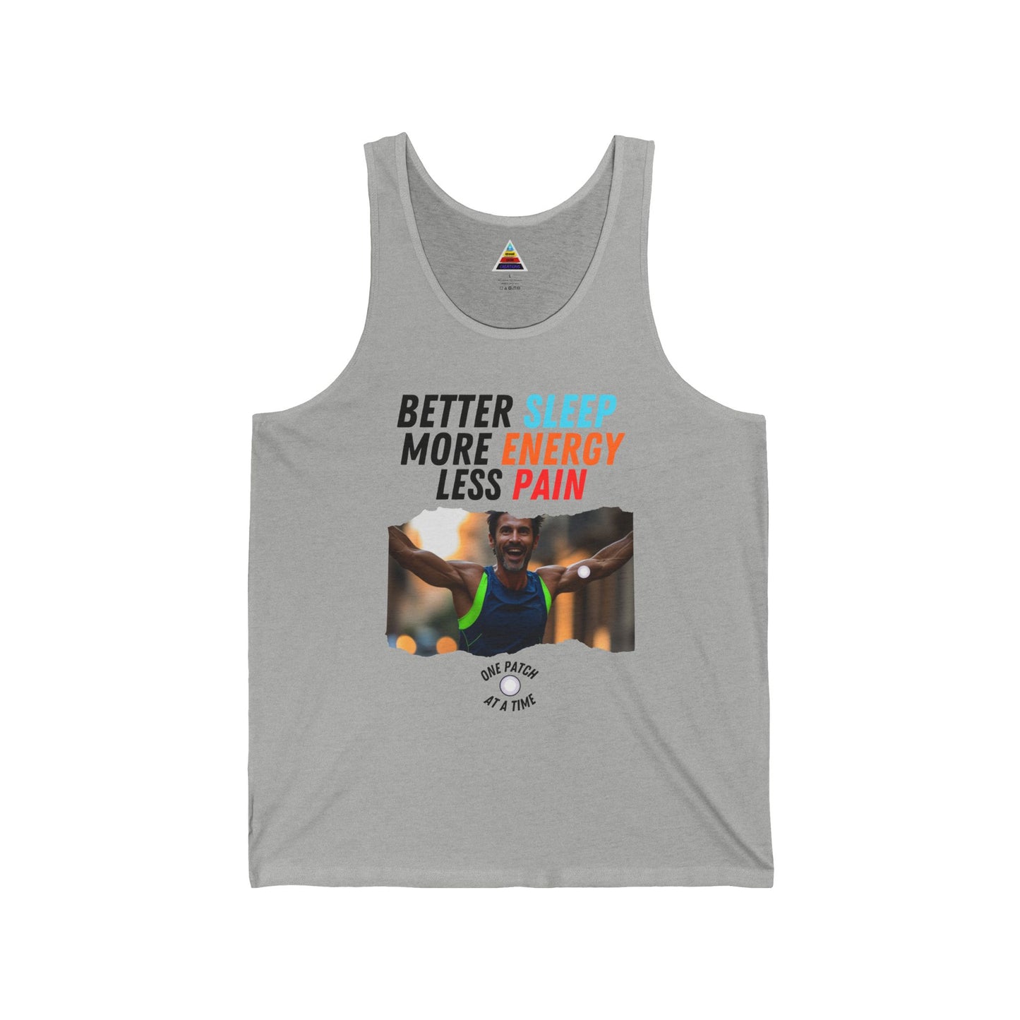 One Patch at a Time Unisex Jersey Tank