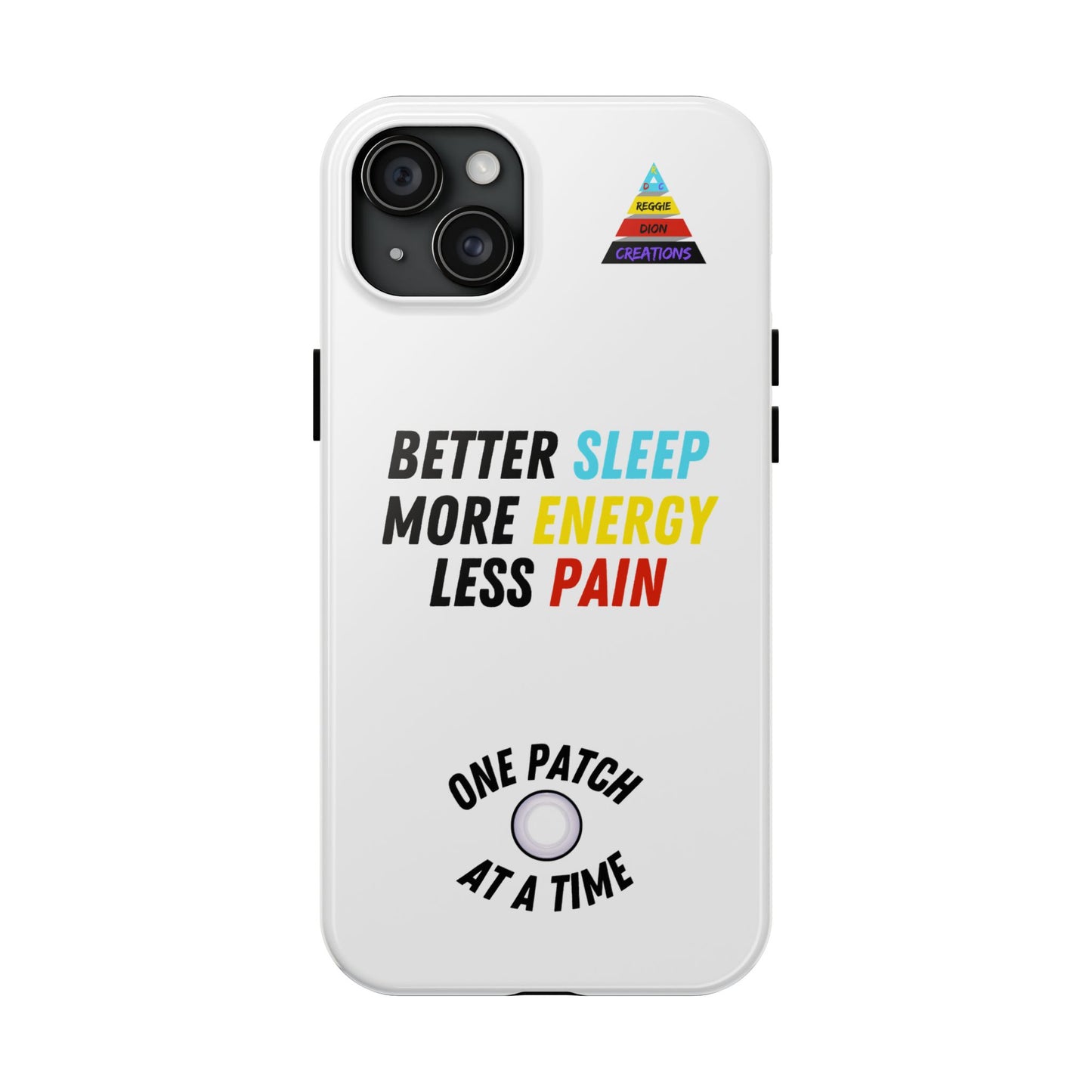 One Patch at a Time Tough Phone Cases