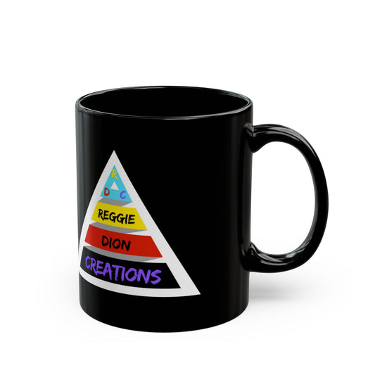 Black Mug with Logo (11oz, 15oz)