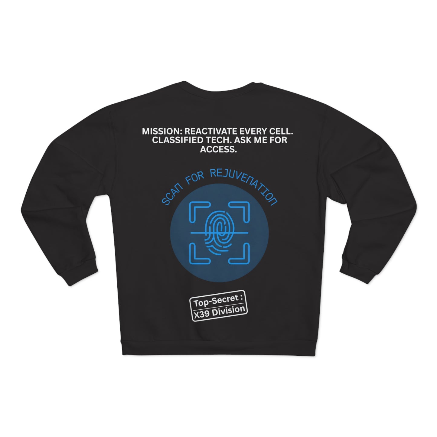 Licensed to Reactivate Unisex Crew Neck Sweatshirt (EU)