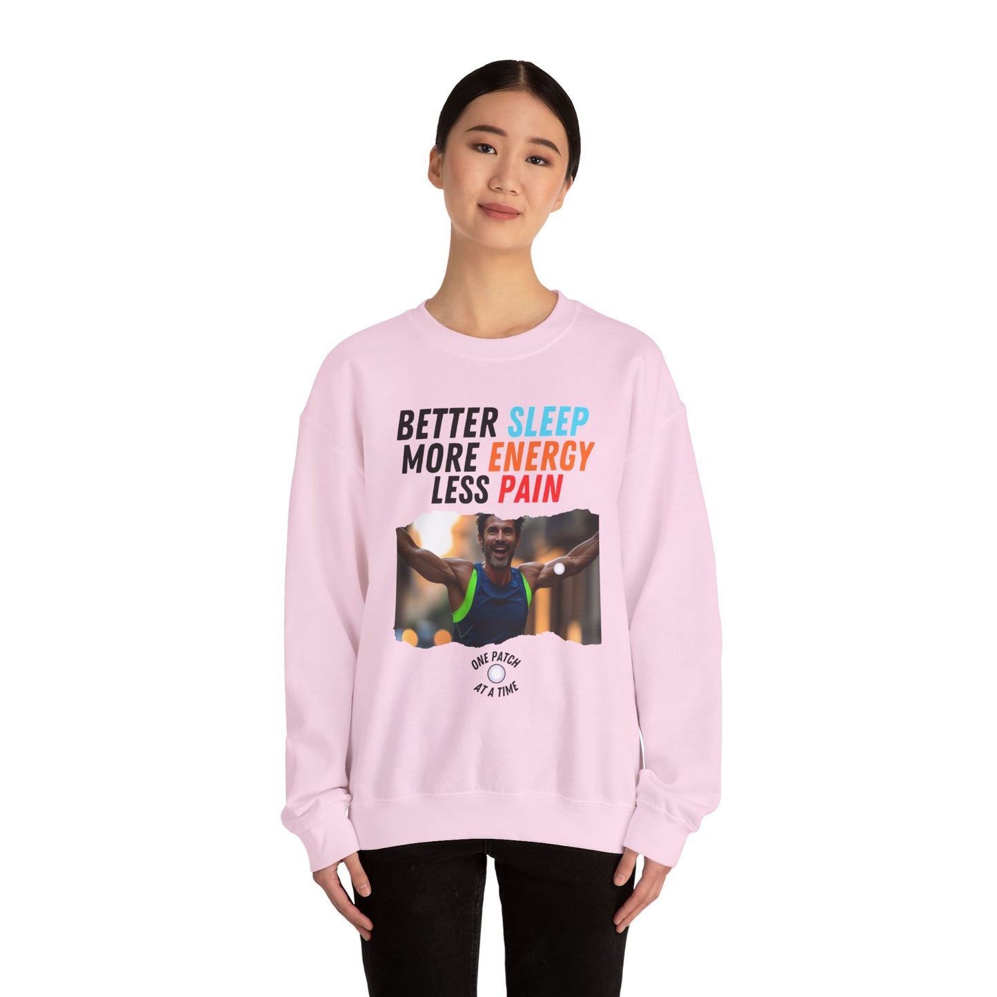 One Patch at a Time Crewneck Sweatshirt