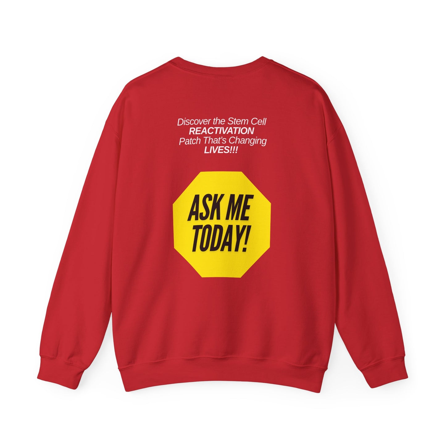 Stem Cell Reactivation Patch Crewneck Sweatshirt
