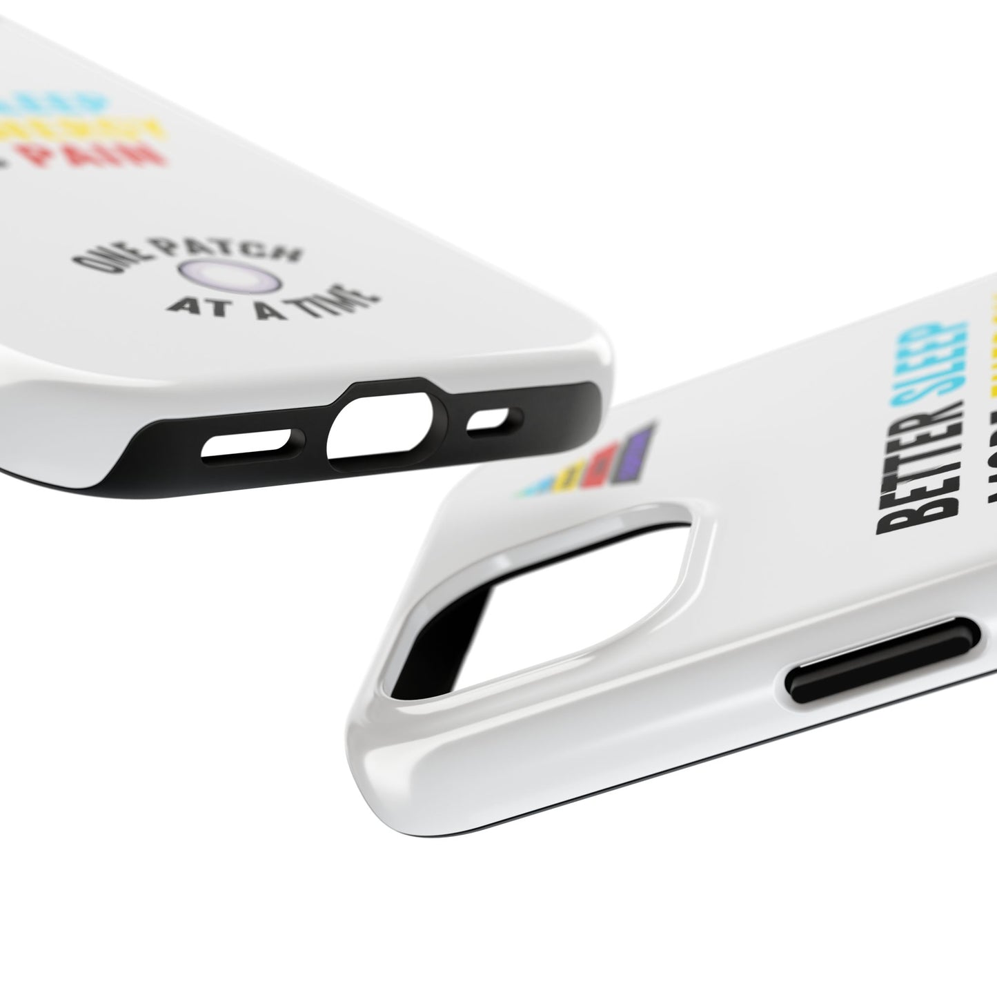 One Patch at a Time Tough Phone Cases