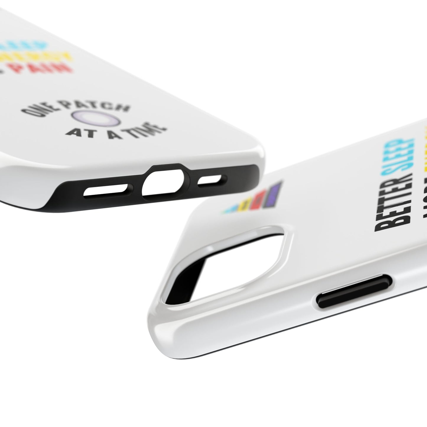 One Patch at a Time Tough Phone Cases