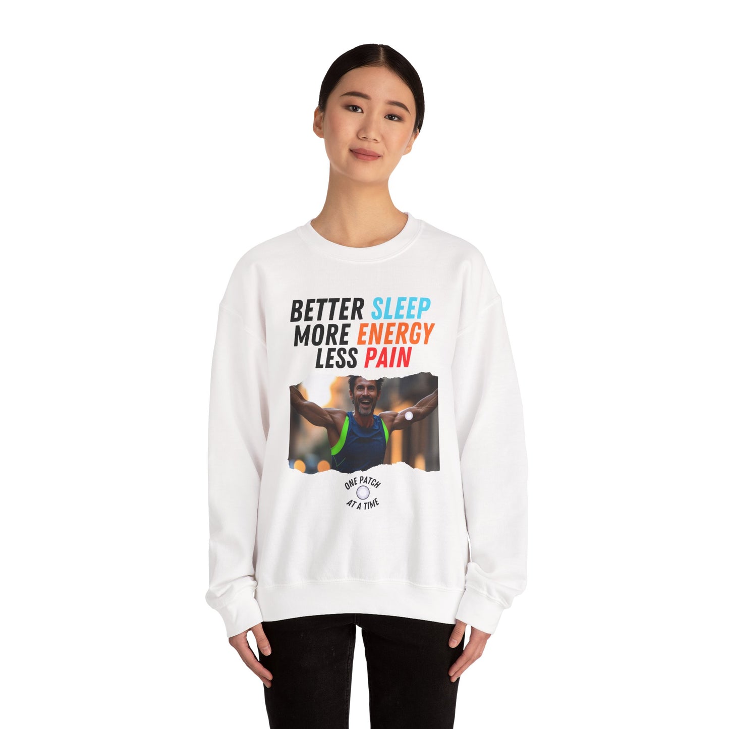 One Patch at a Time Crewneck Sweatshirt
