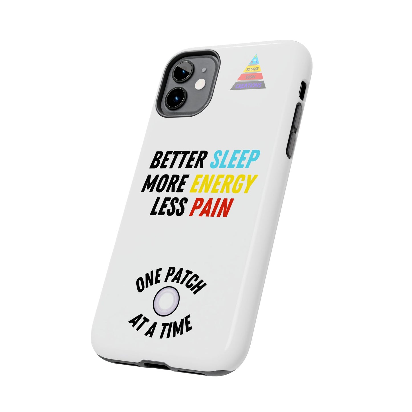 One Patch at a Time Tough Phone Cases