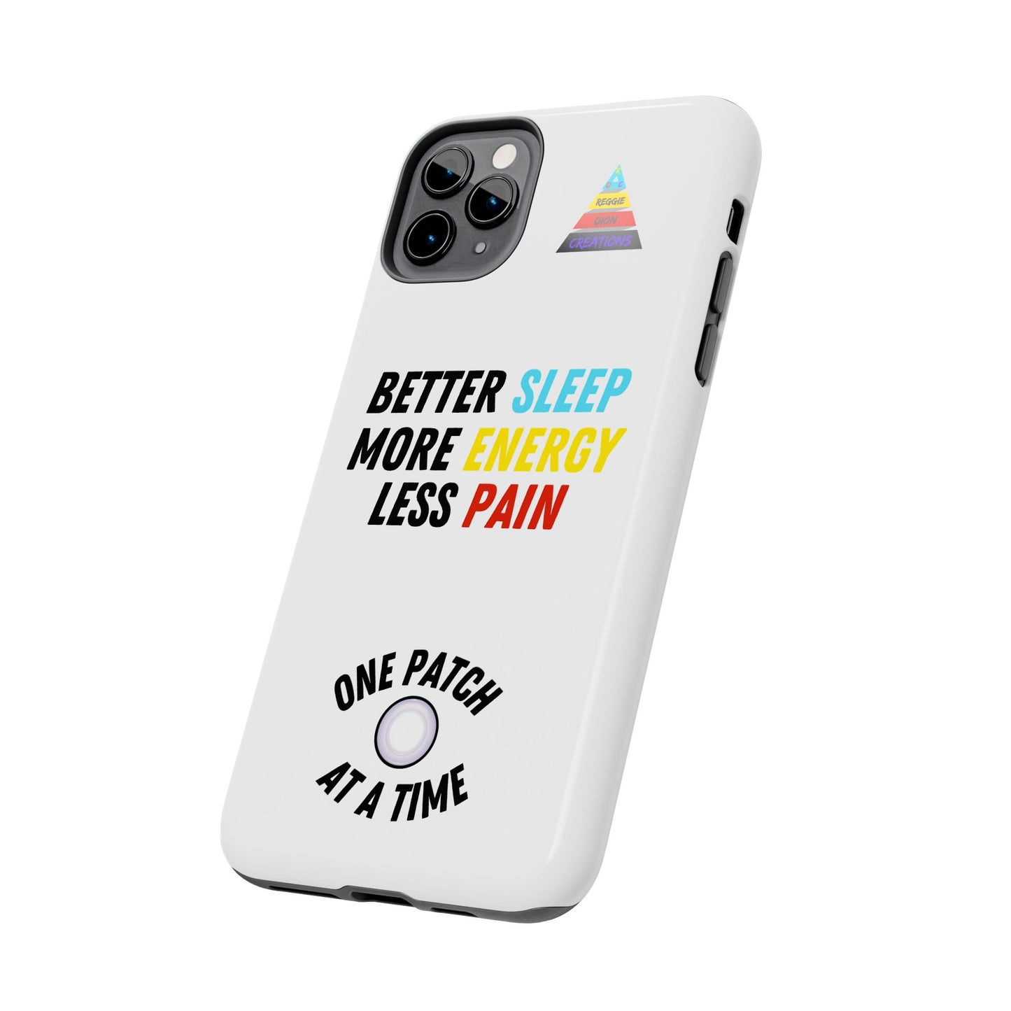 One Patch at a Time Tough Phone Cases